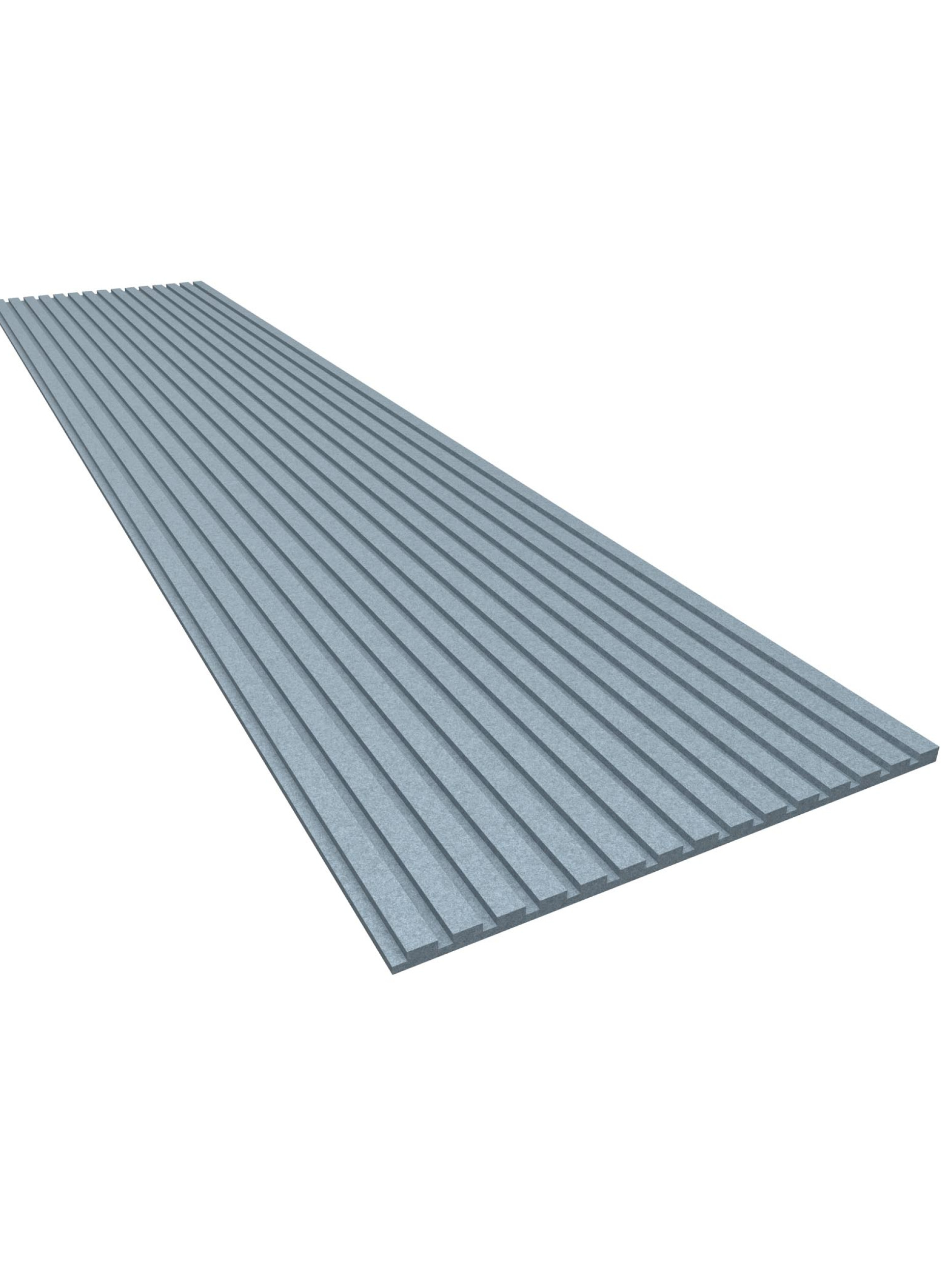 akoestisch paneel van GewoonGers grijsblauw vilt