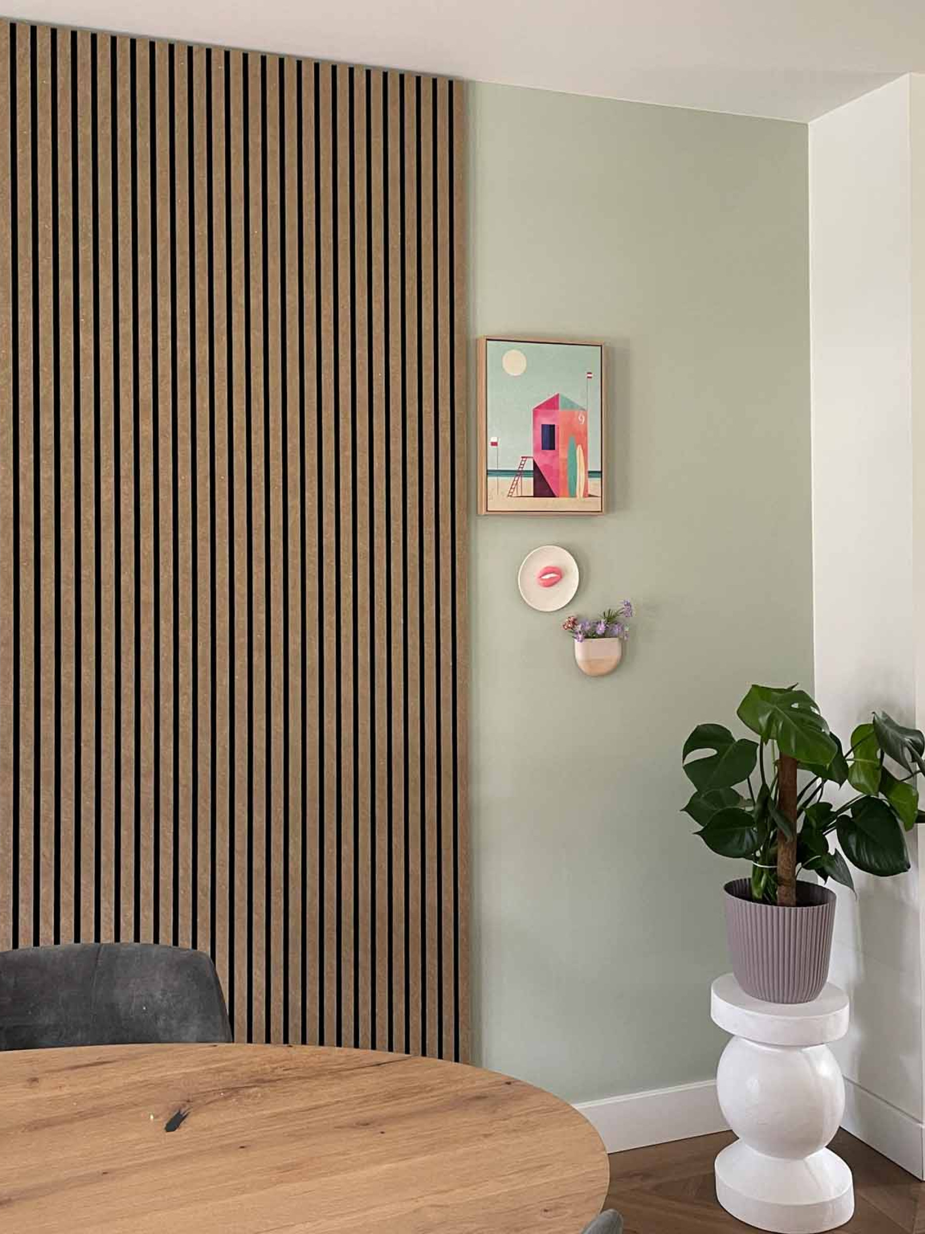 akoestische panelen goud met zwart vilt akupanel GewoonGers