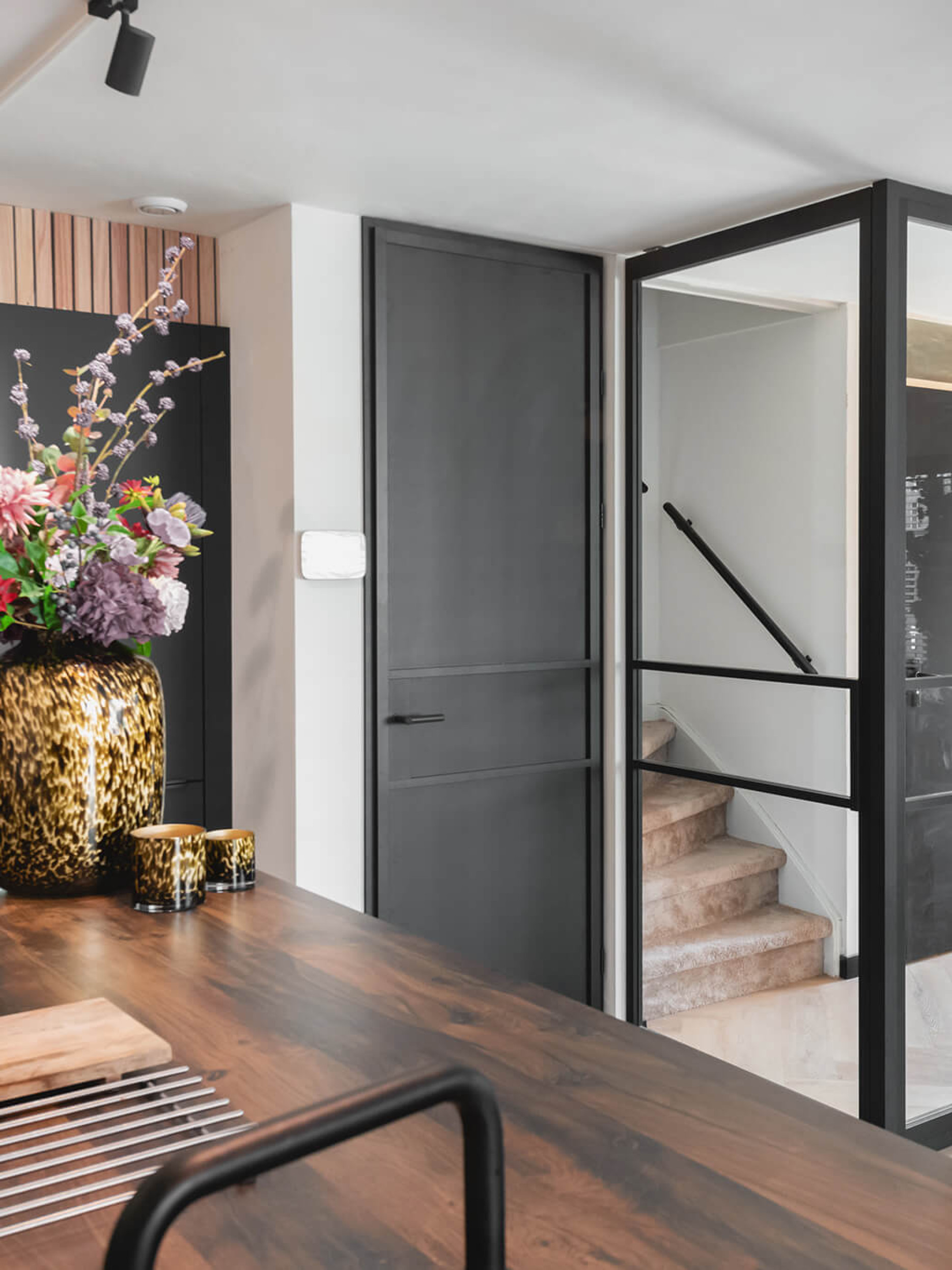 hoekwand hal inrichten gewoongers