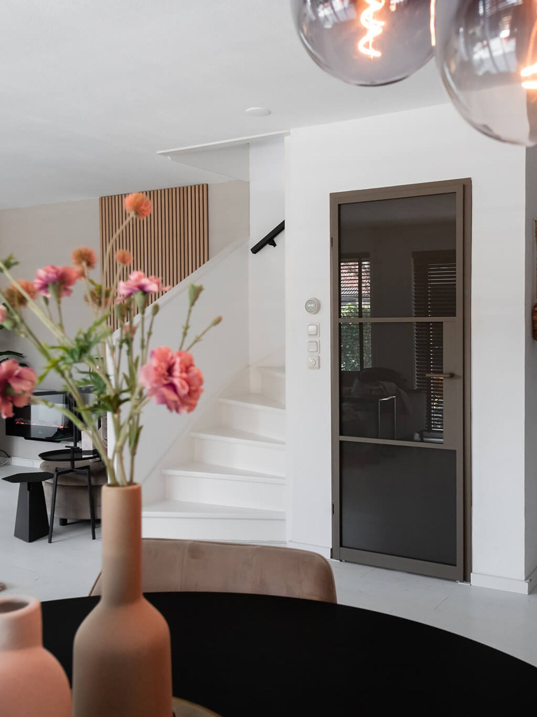 bronzen deur brons rookglas gewoongers