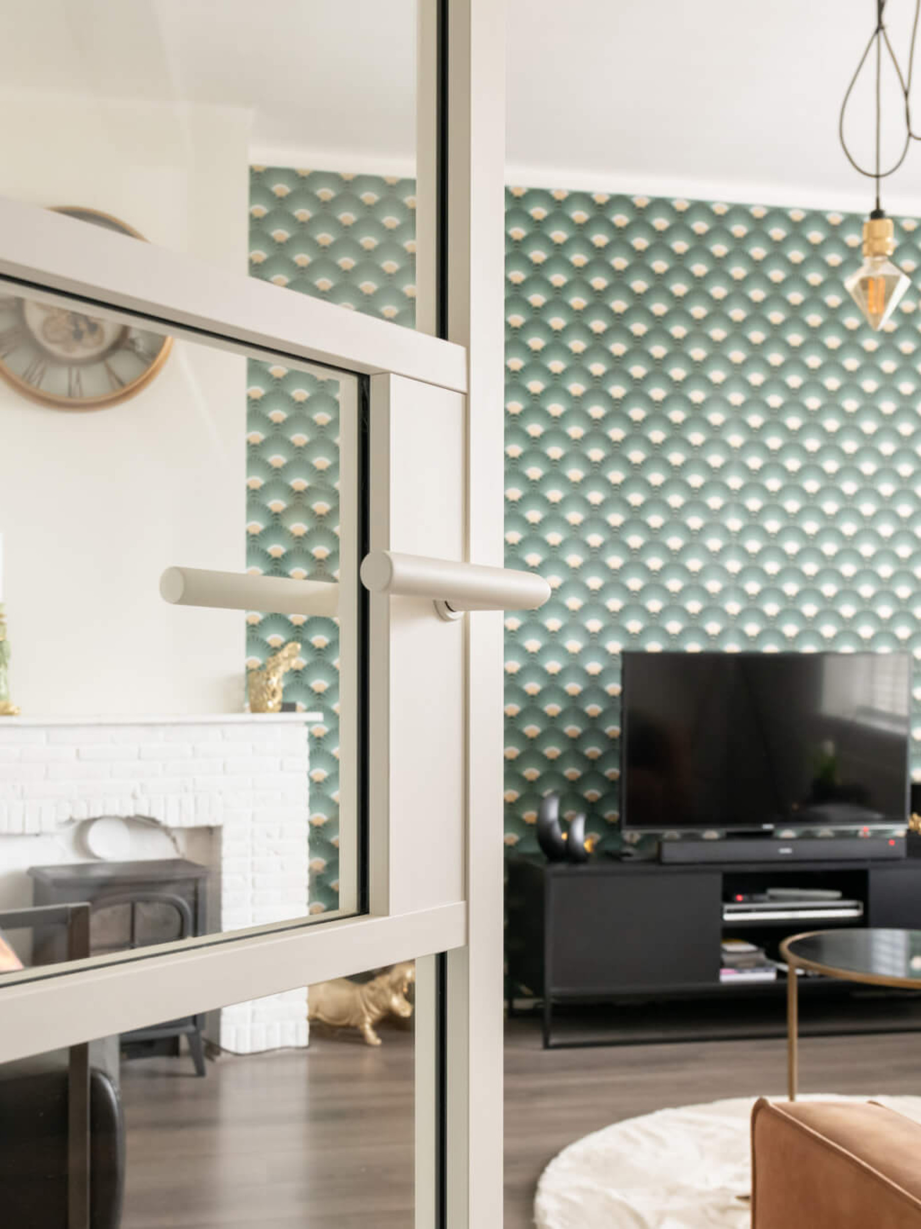 stalen deur hout kozijn gewoongers