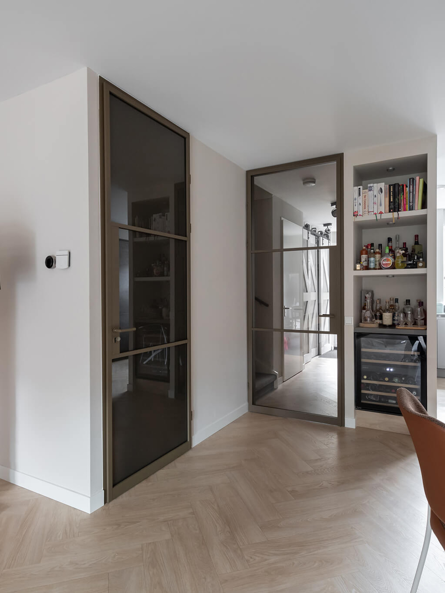 bronzen deur rookglas GewoonGers