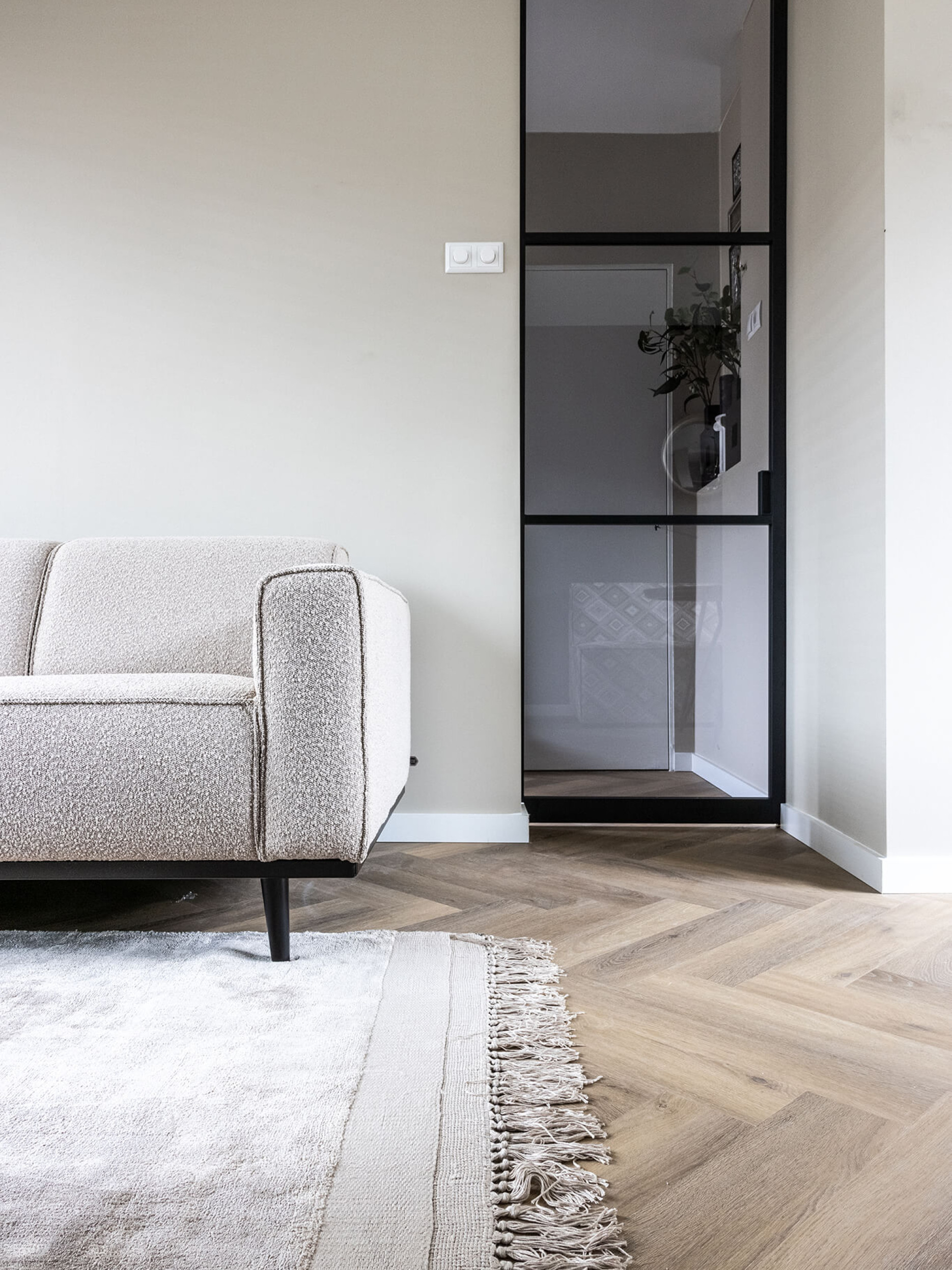 aluminium schuifdeur rookglas Gewoon Gers