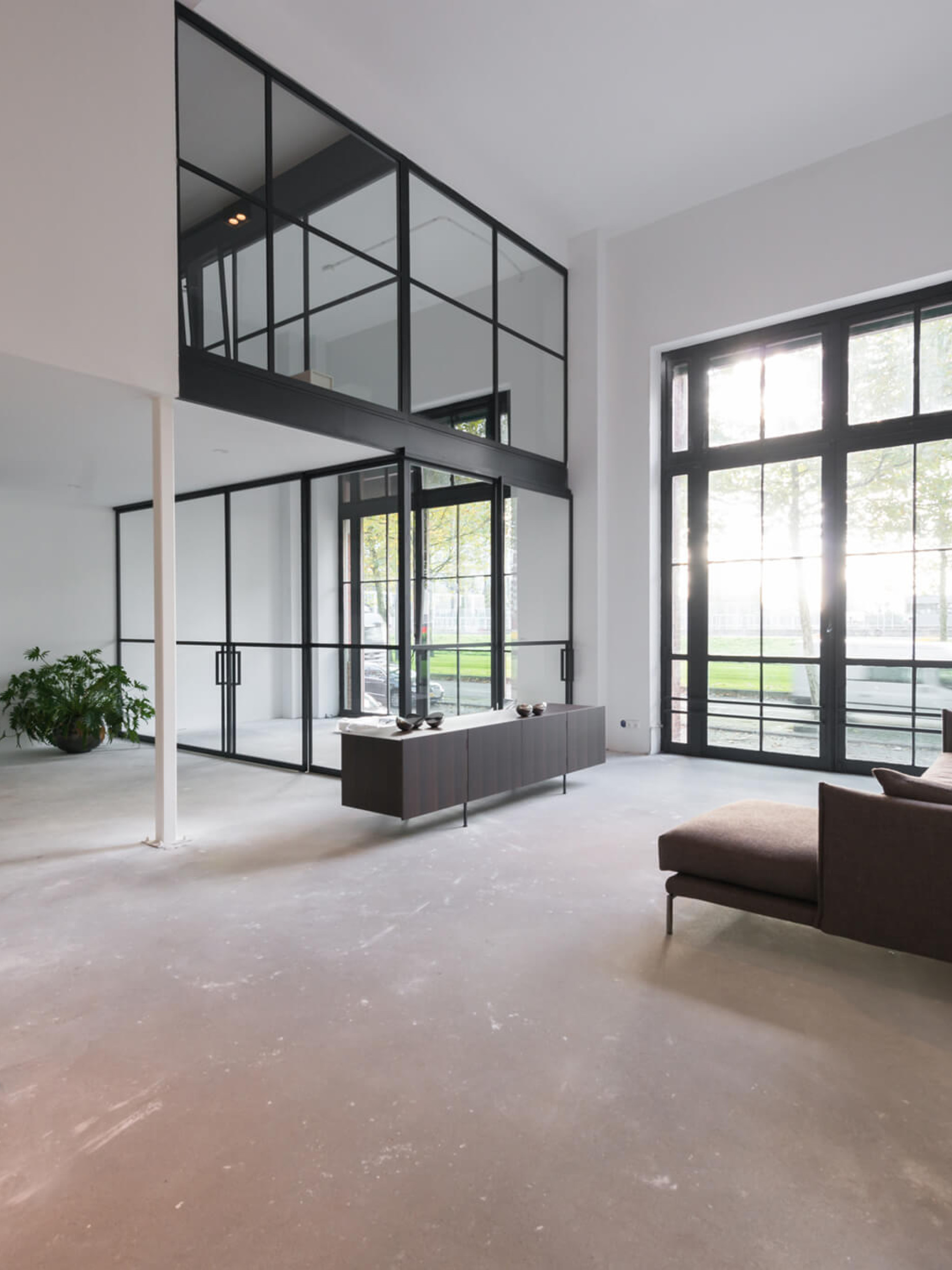 stalen schuifdeuren en vide Rotterdam