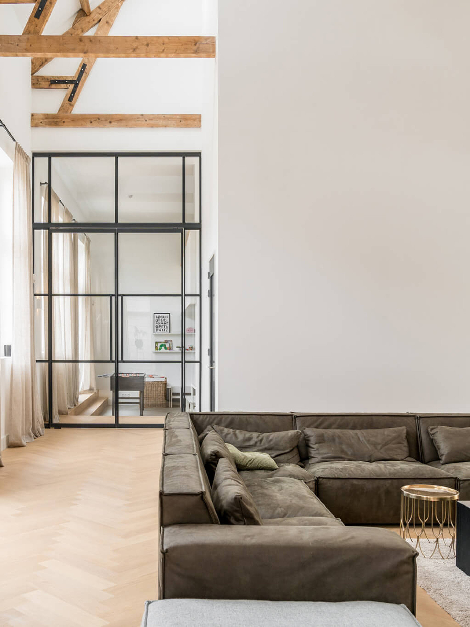 taatsdeur glaswand glazen stalen deur GewoonGers