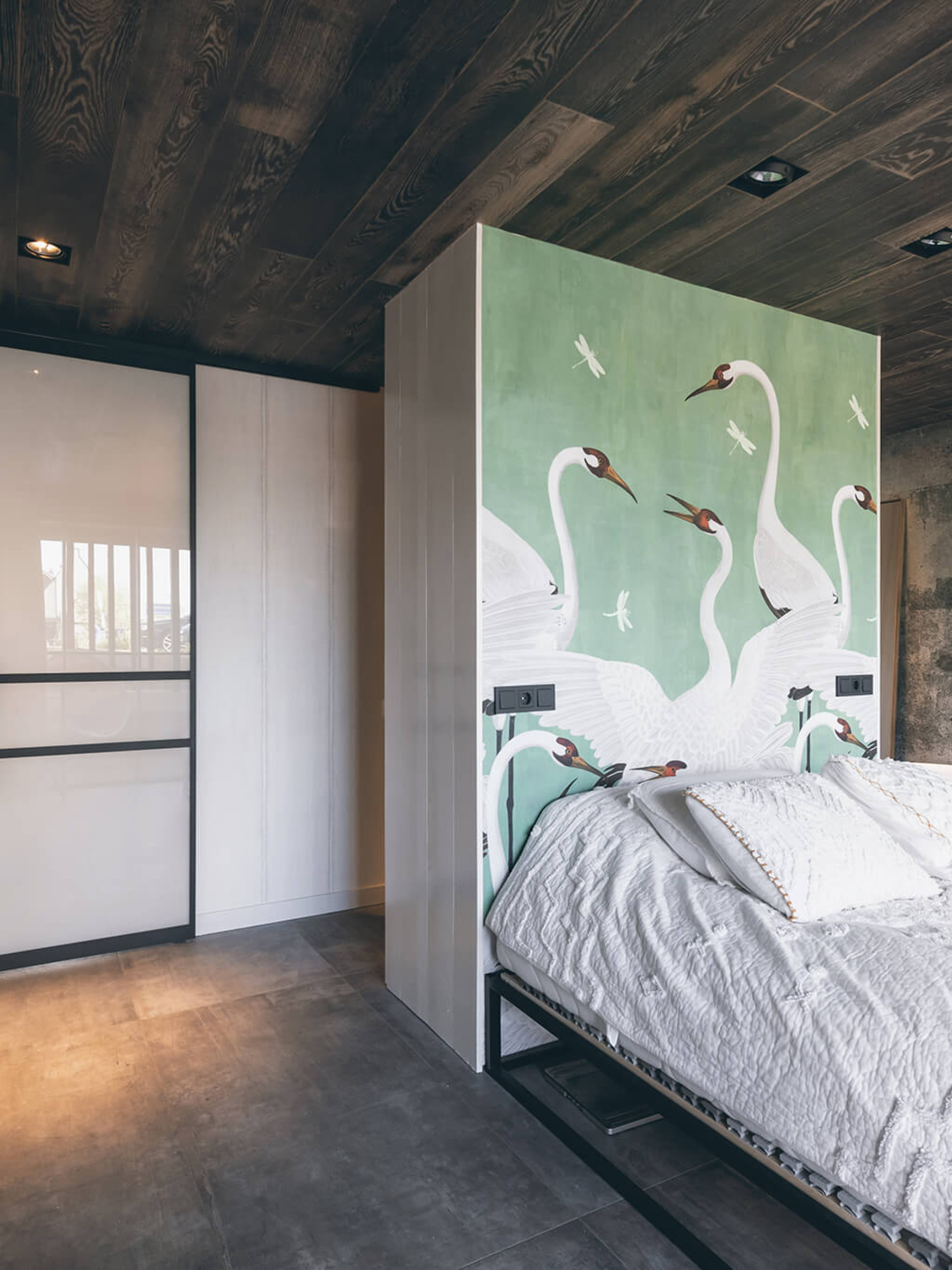 stalen deur melkglas GewoonGers