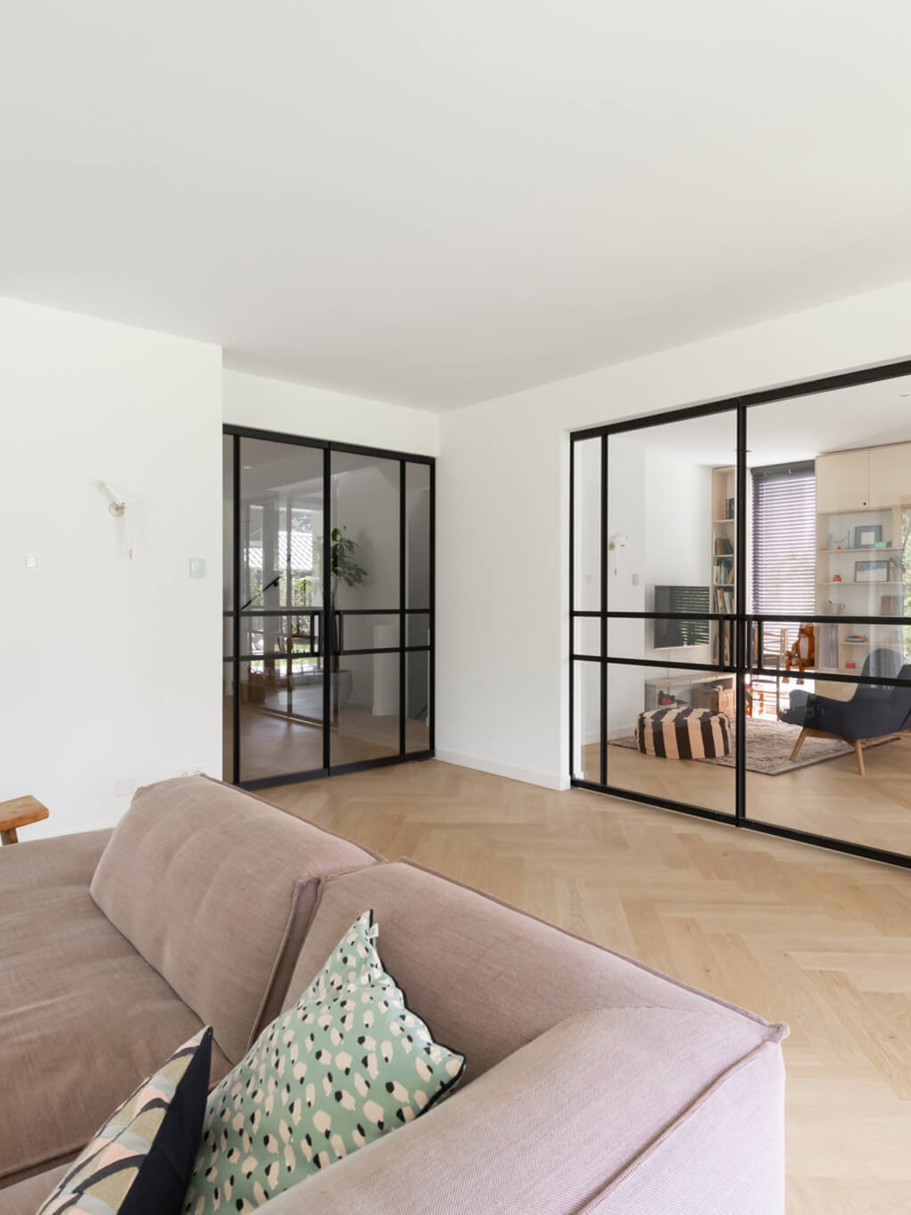 zwarte taatsdeur met glas Gewoon Gers