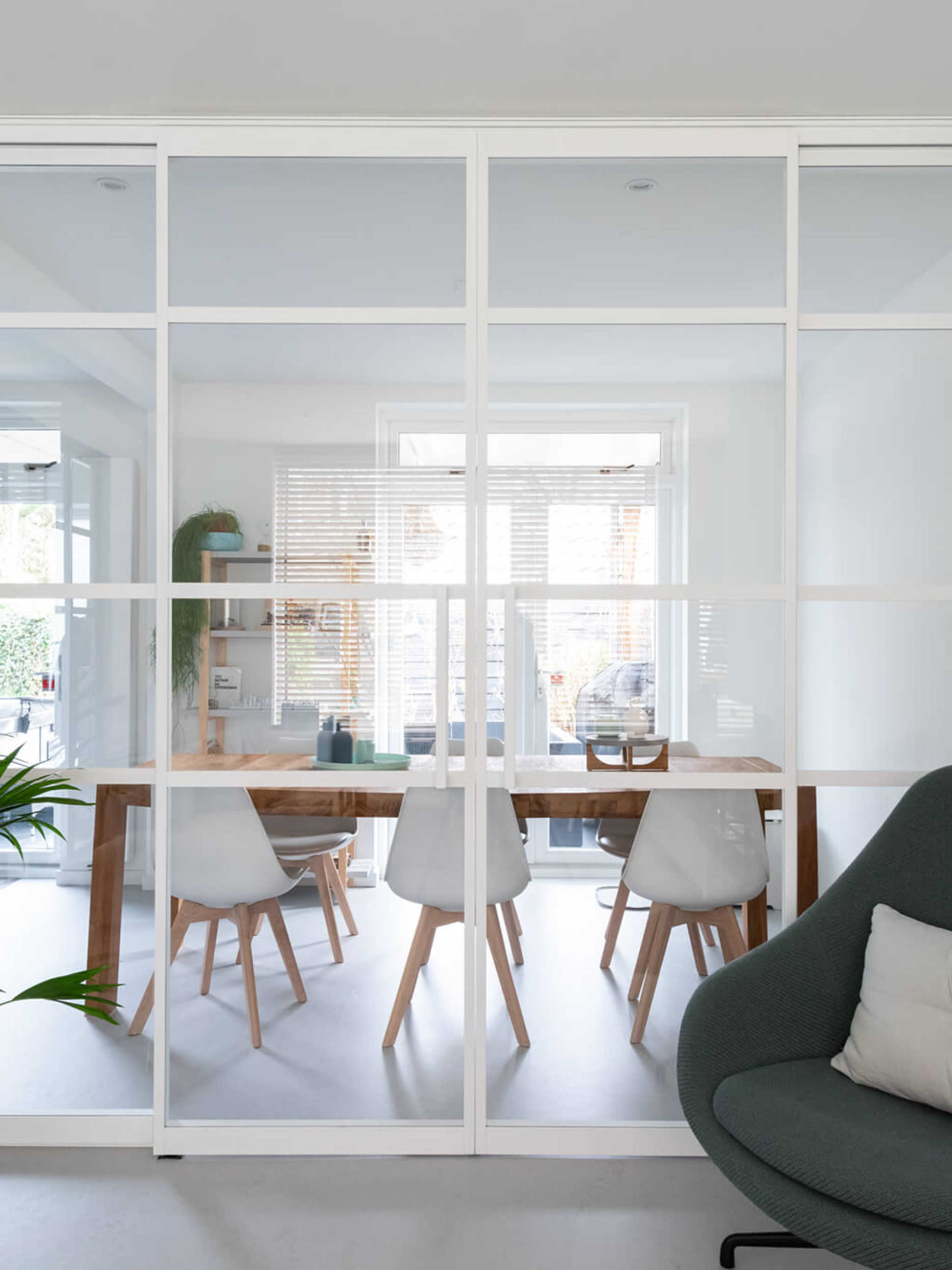 stalen deuren glaswand wit GewoonGers