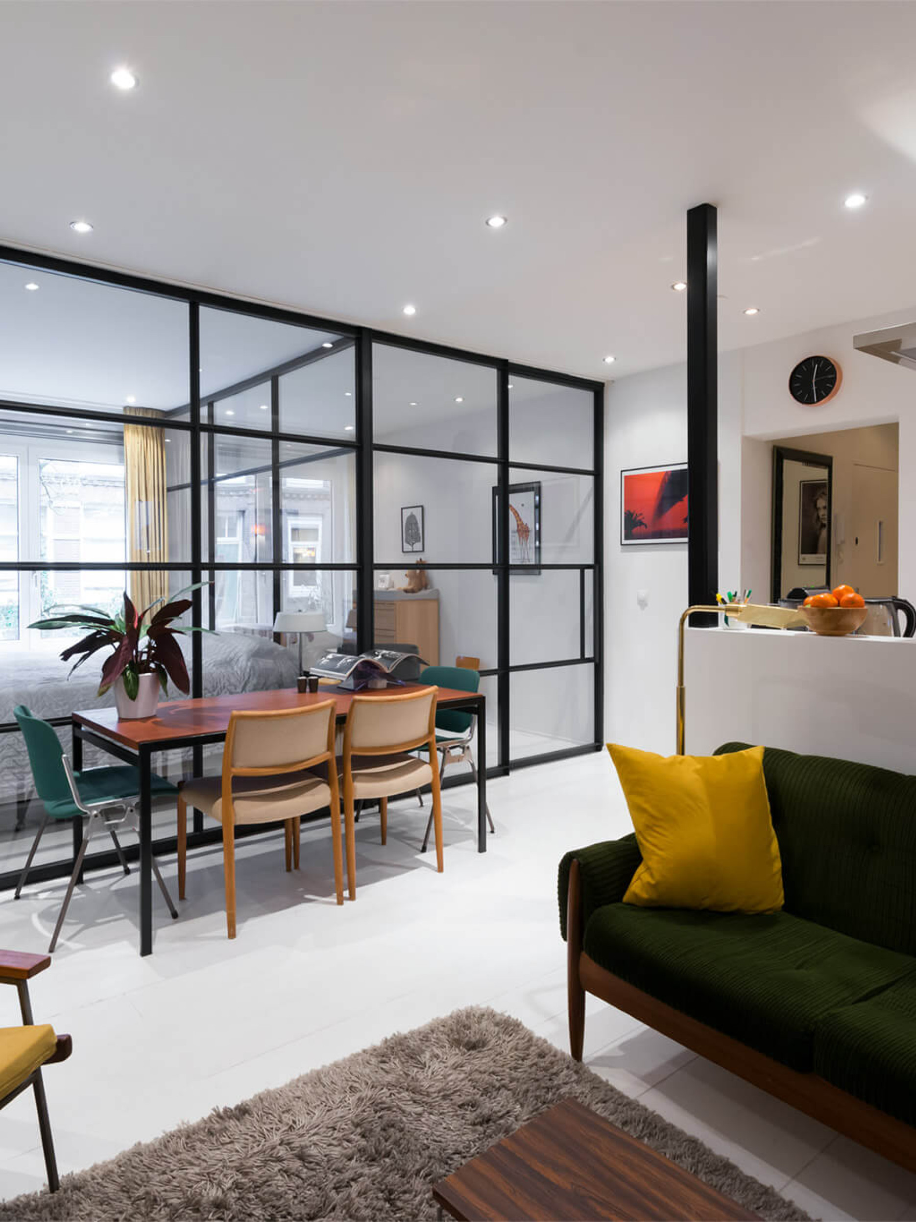 glaswanden slaapkamer GewoonGers stalen deuren