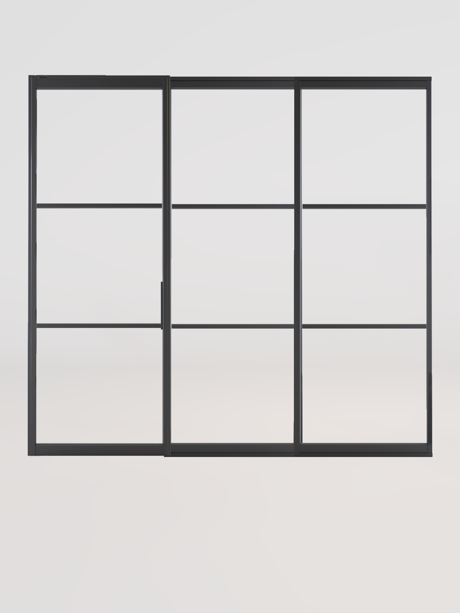 bestel glazen pui met stalen deuren online bij GewoonGers