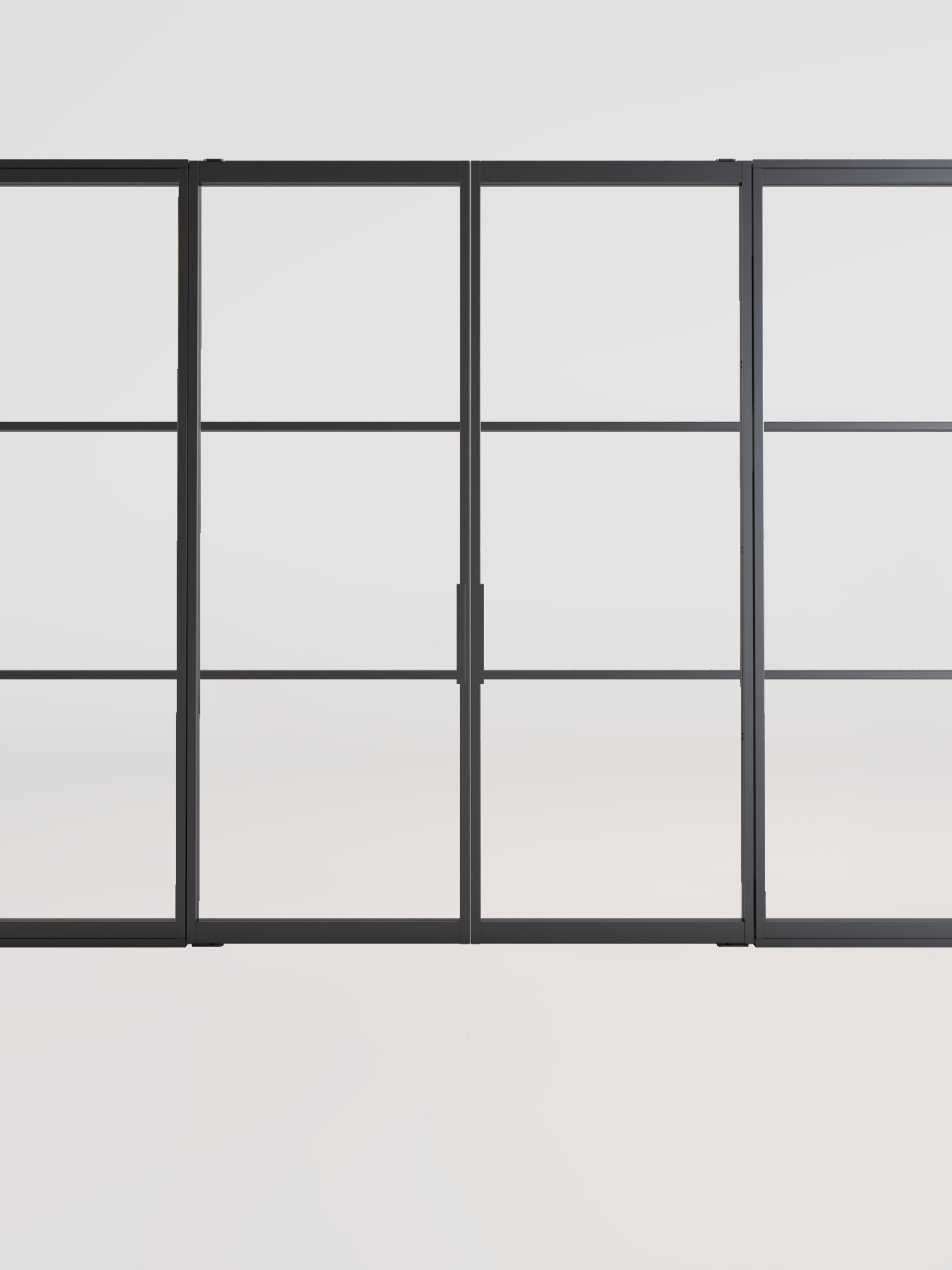 Stalen wand dubbele taatsdeur wand GewoonGers