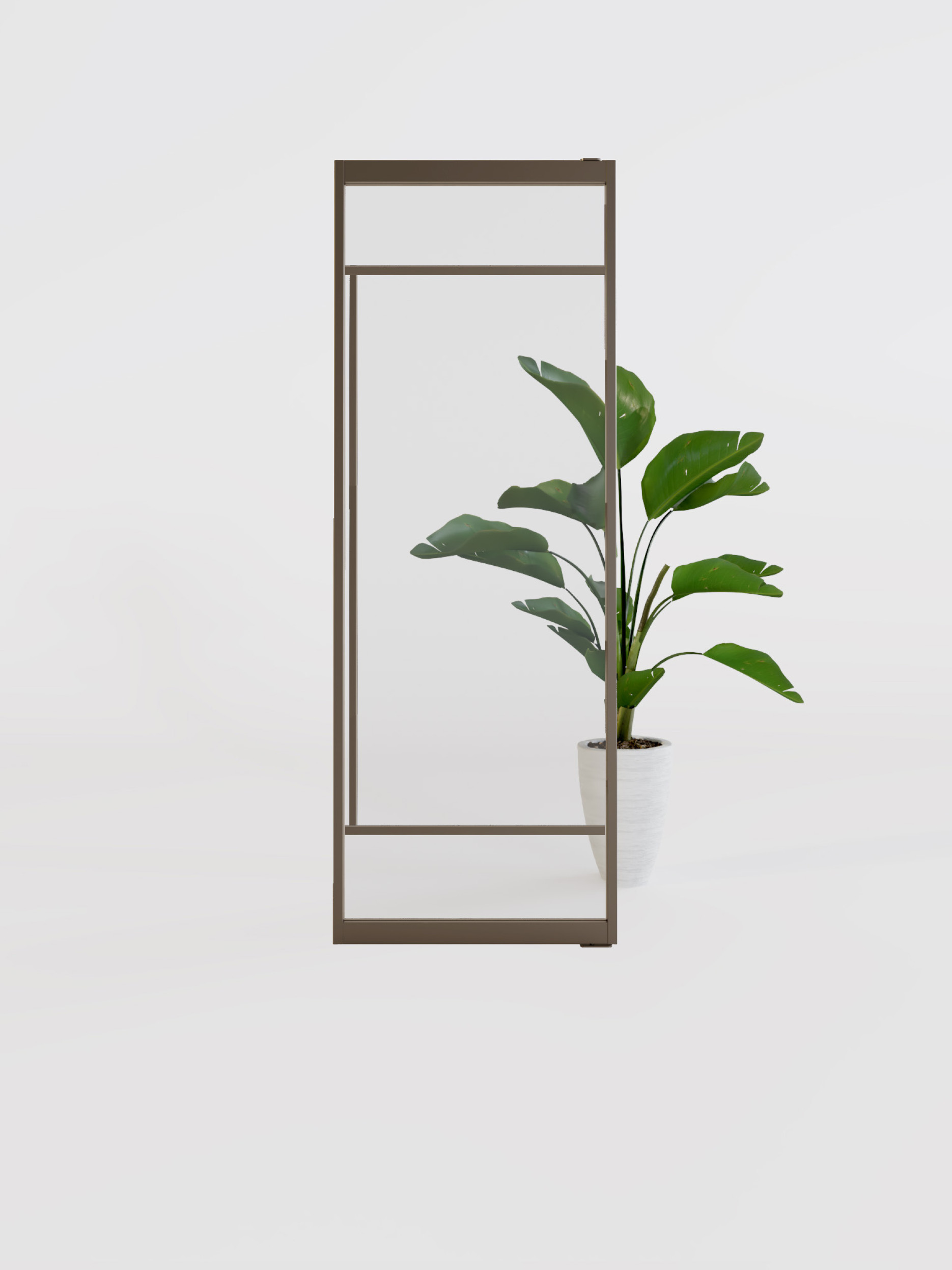 GewoonGers sample sale taatsdeur brons met korting glas deur