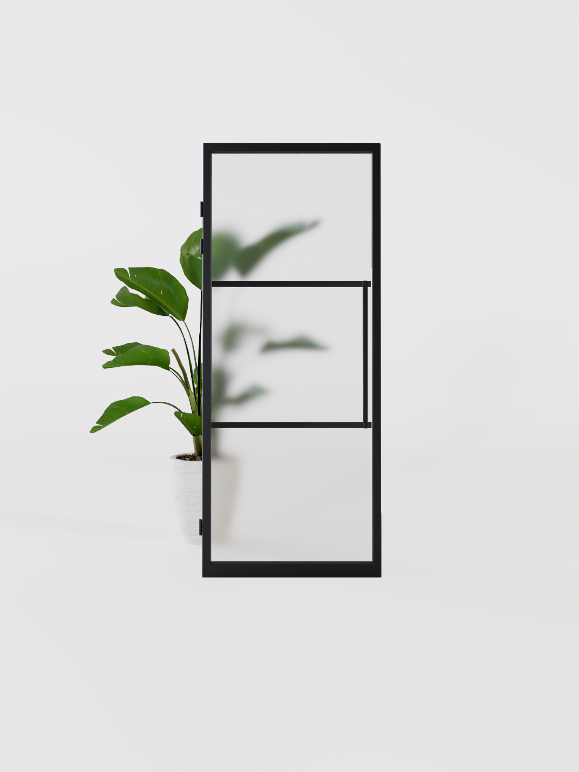 GewoonGers zwarte opdekdeur met korting sample sale