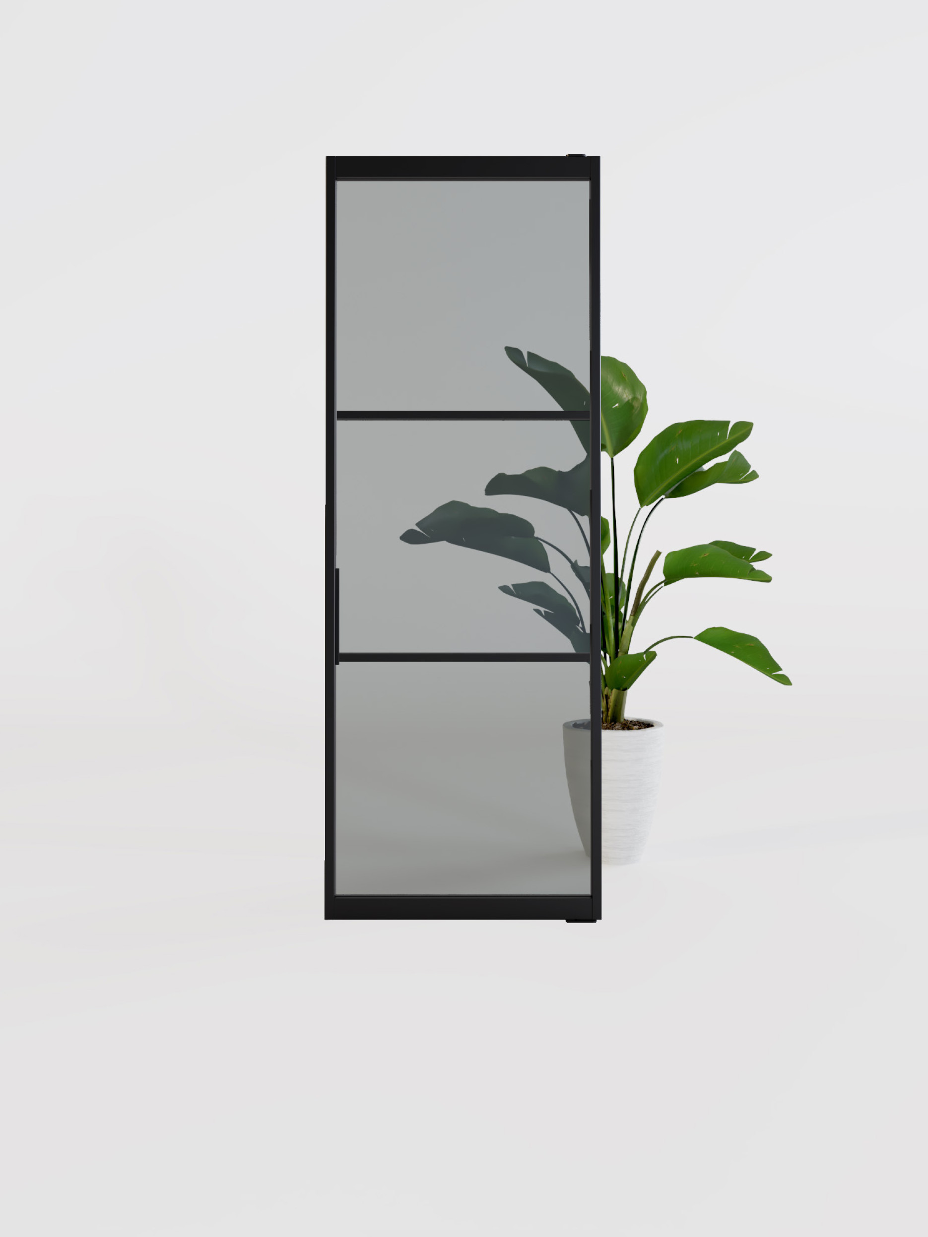 GewoonGers zwarte taatsdeur met rookglas met korting sample sale