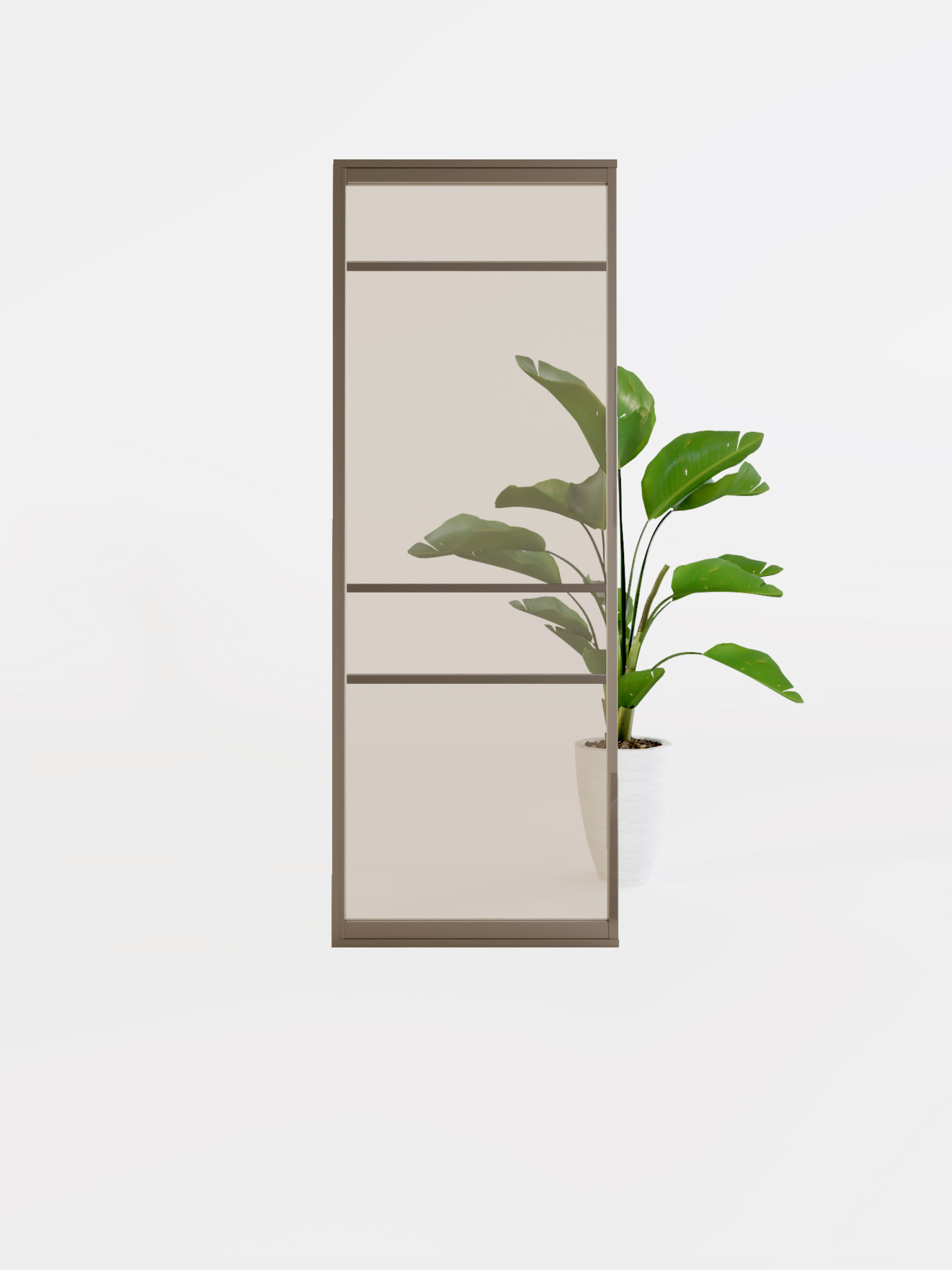 glazen wand met korting bij GewoonGers sample sale