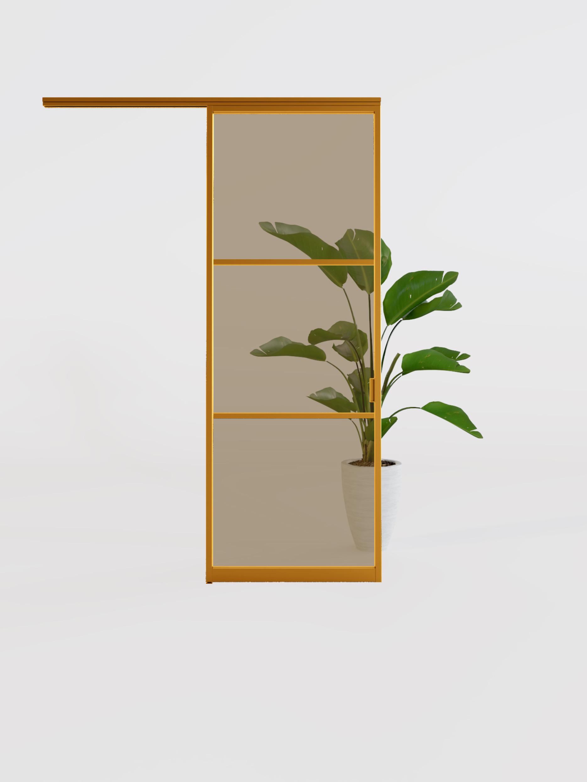 GewoonGers sample sale schuifdeur met brons glas korting