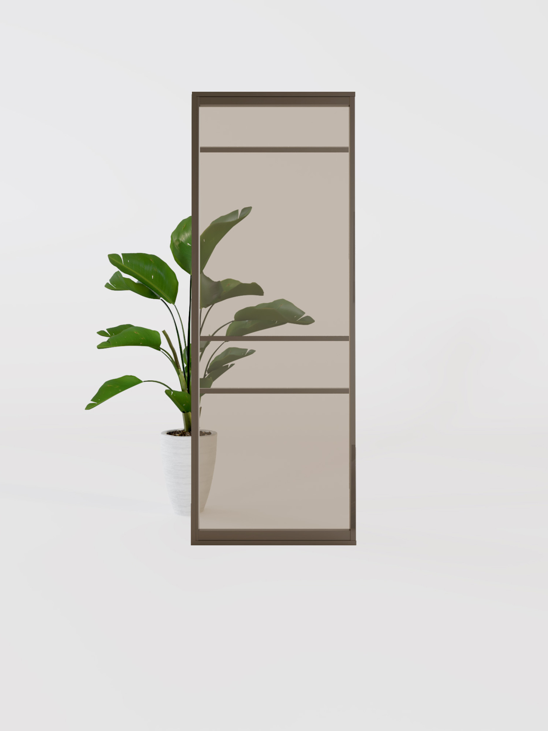 glazen wand met korting bij GewoonGers sample sale