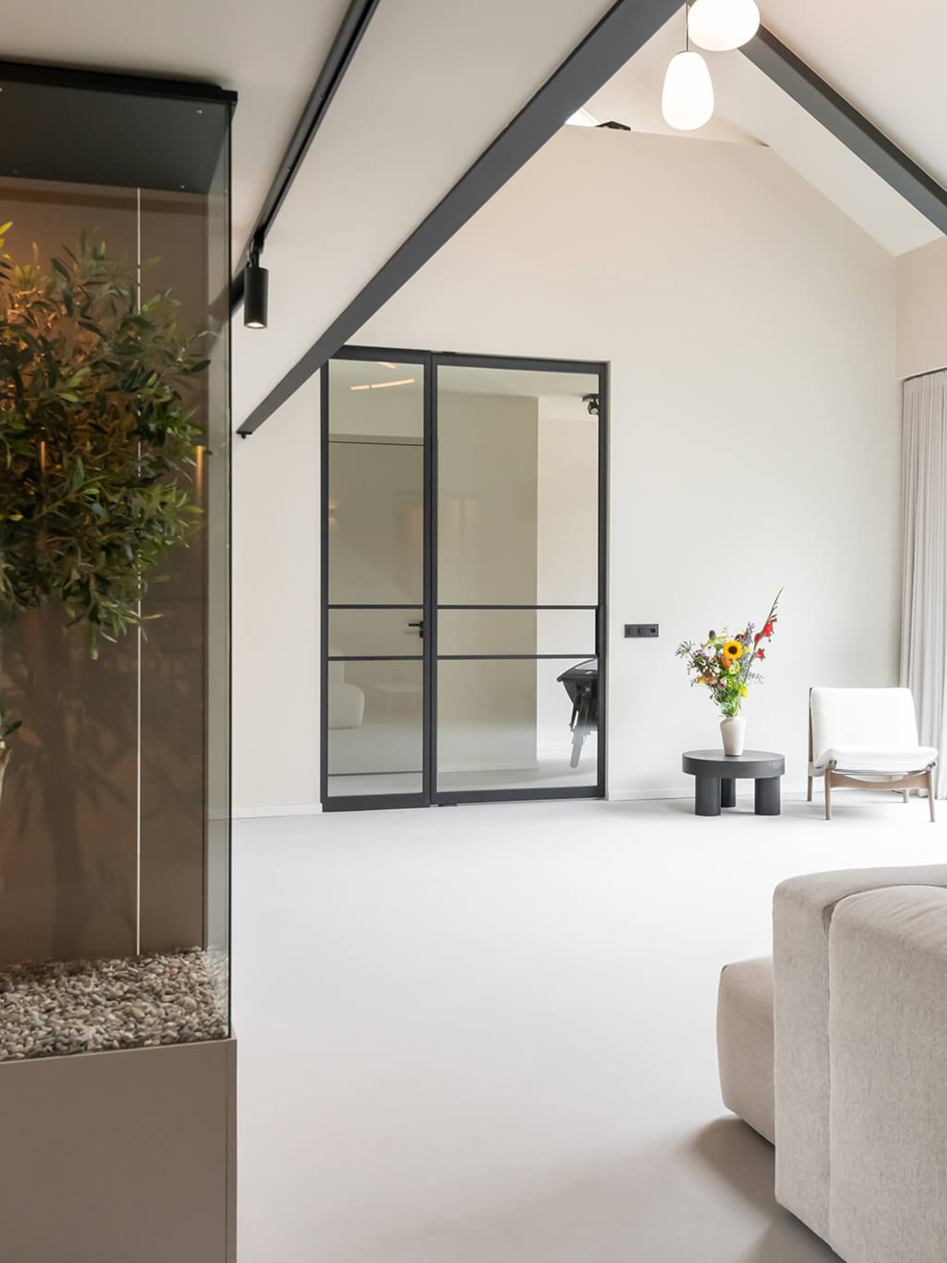 zwarte taatsdeur met glas GewoonGers