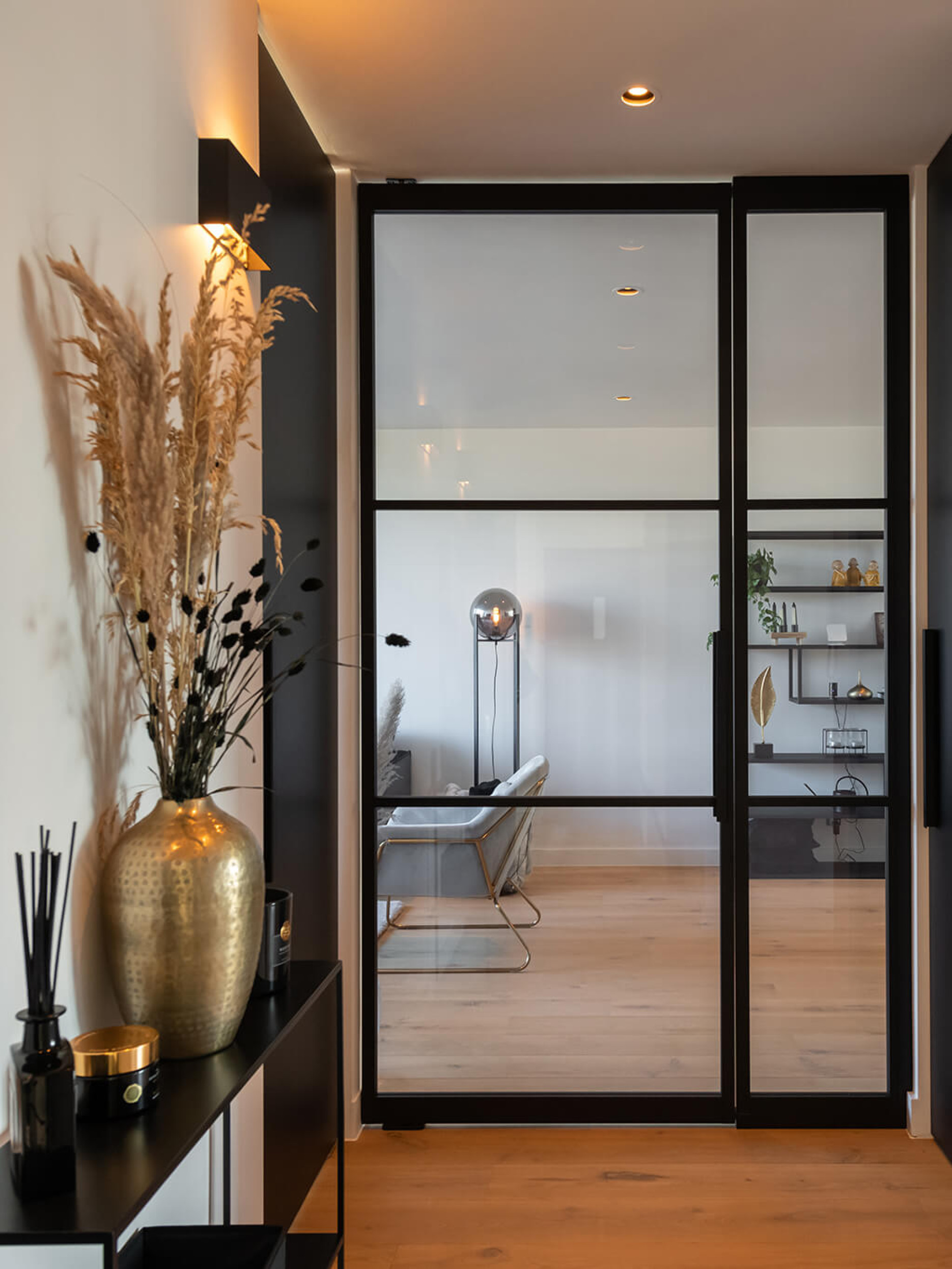 stalen taatsdeur rookglas GewoonGers