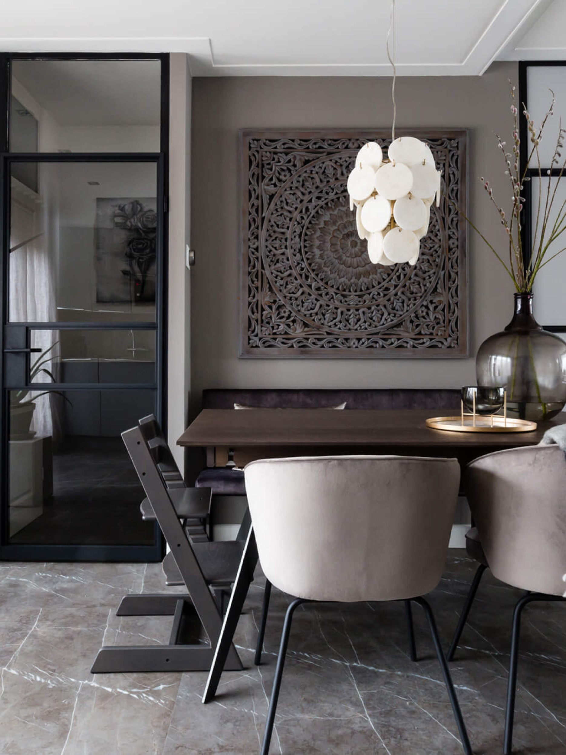 vtwonen interieur stalen deur rookglas GewoonGers