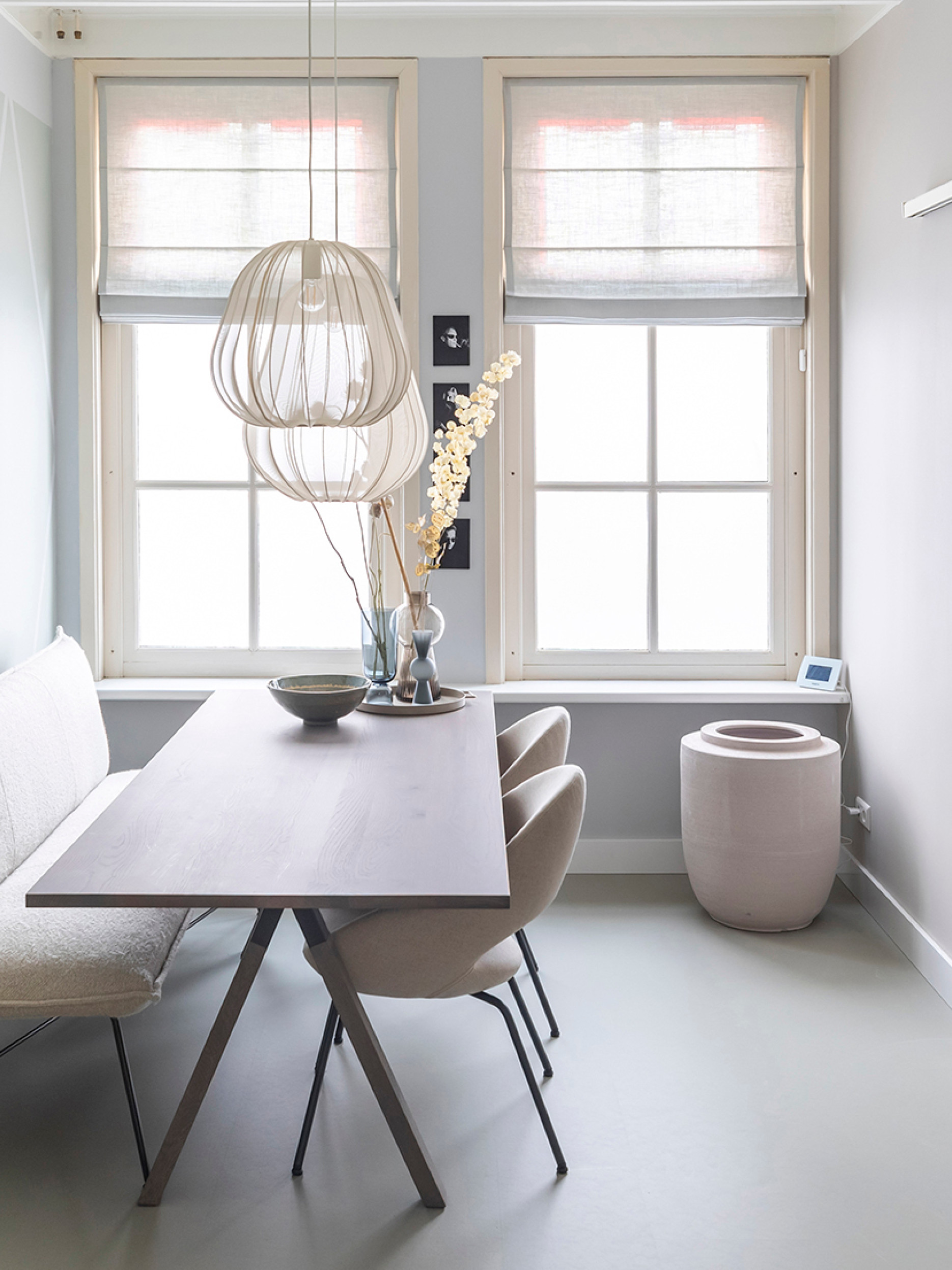 witte stalen schuifdeur rookglas GewoonGers vtwonen