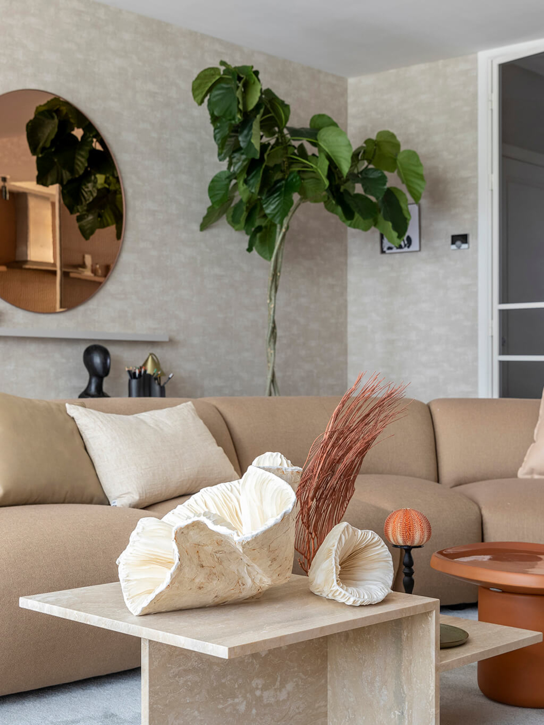 gewoongers witte deur rookglas