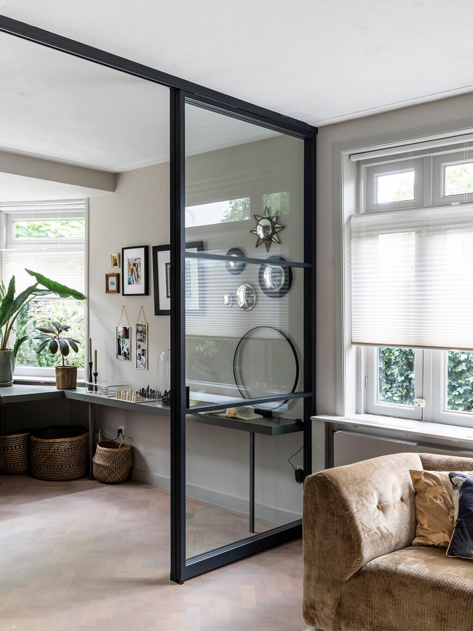 vtwonen schuifwand werk kamer gewoongers