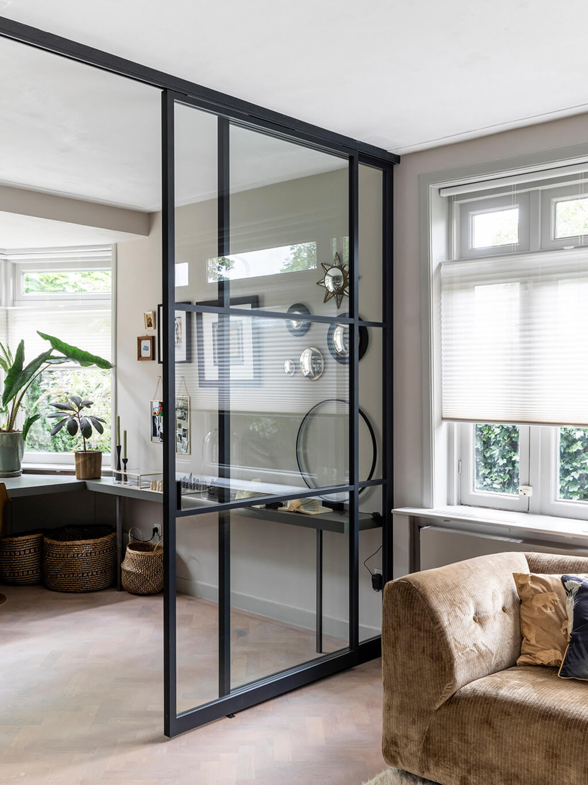 vtwonen schuifwand werk kamer gewoongers