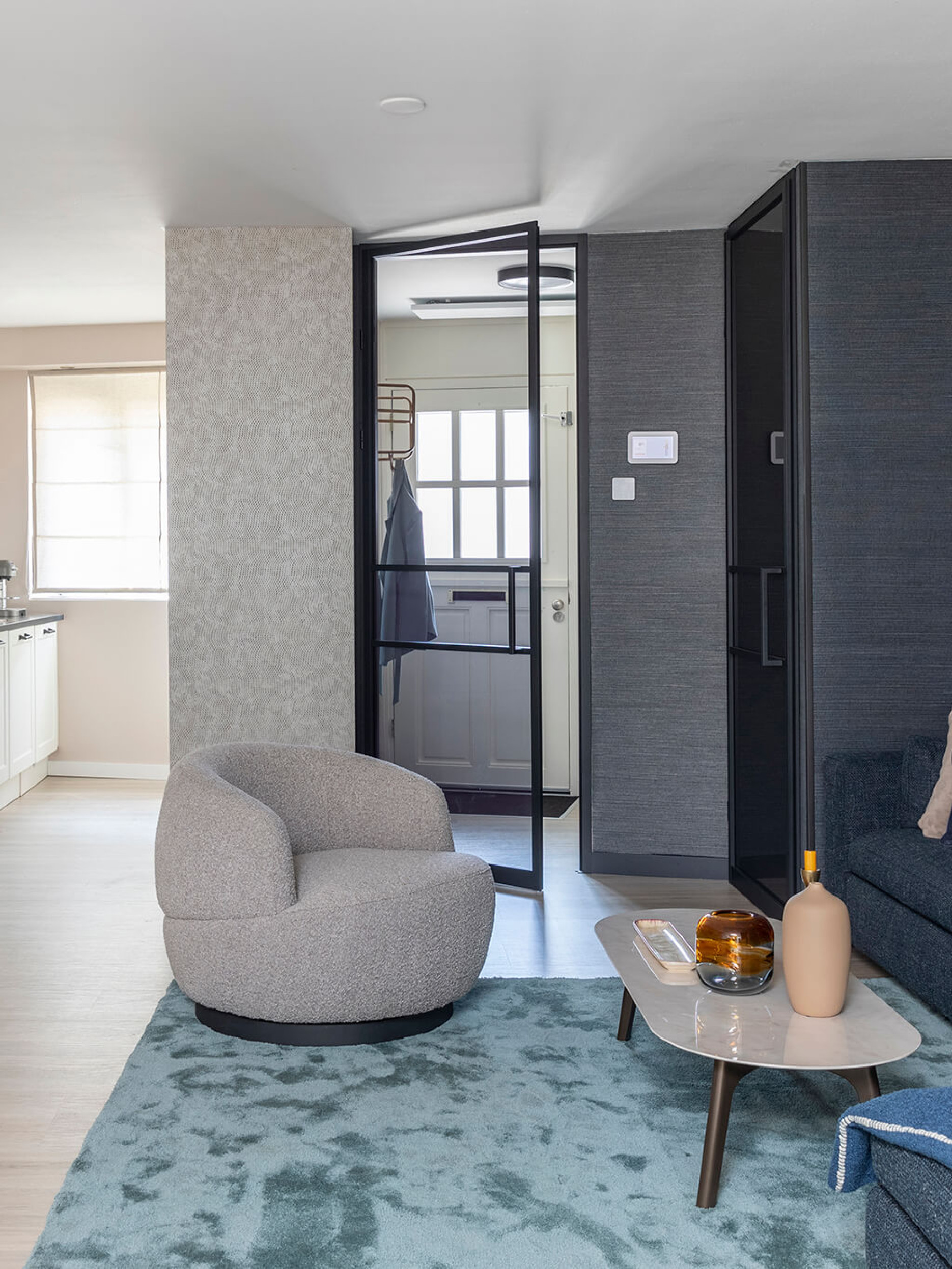 vtwonen deur tot plafond rookglas gewoongers