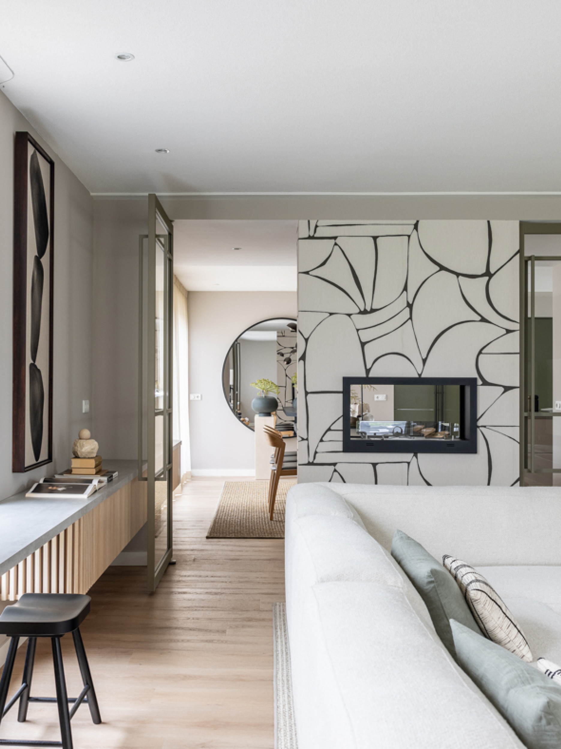 olijf groene taatsdeuren met glas vtwonen WVOJH VT wonen