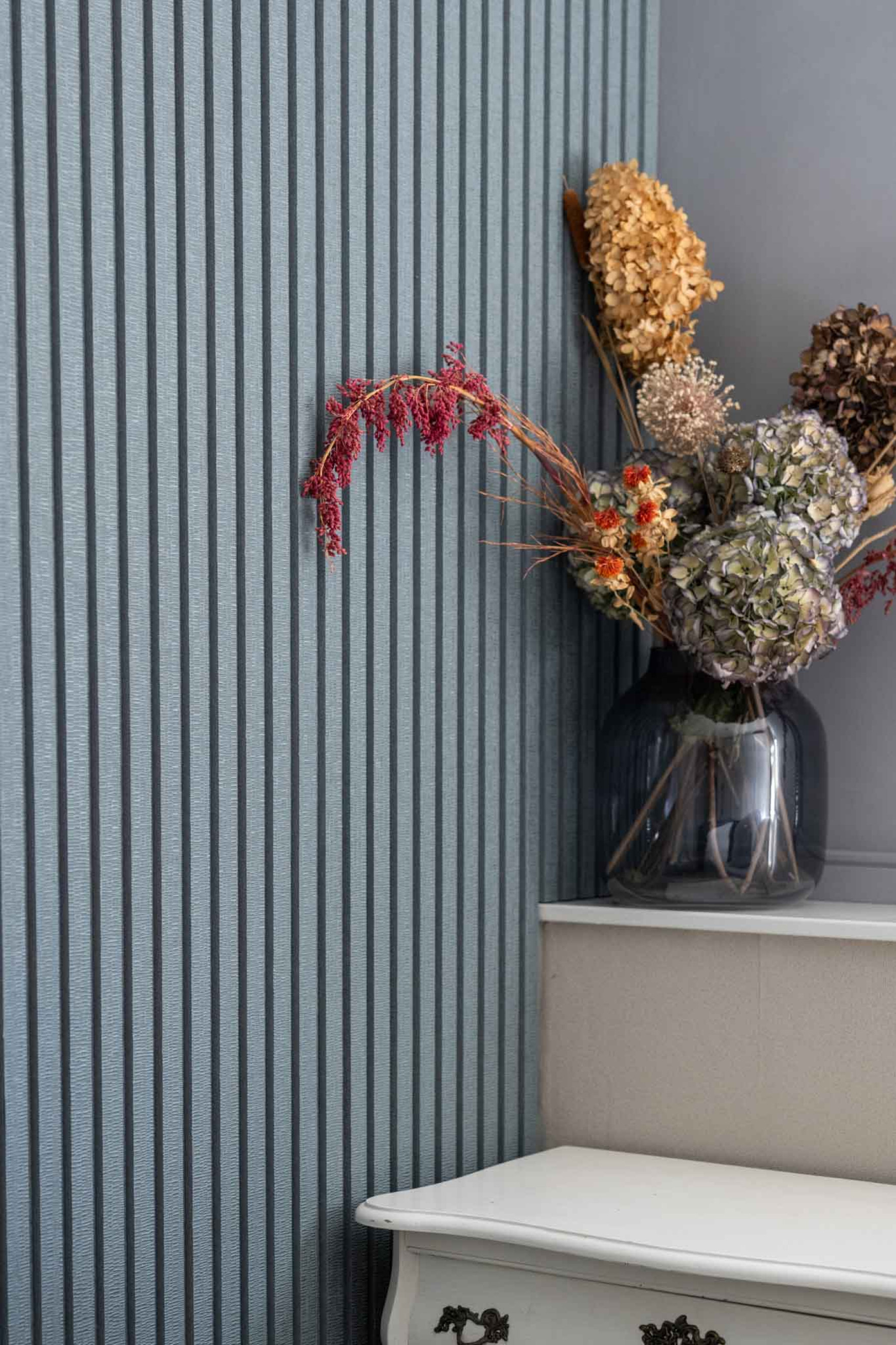 akoestisch wandpaneel blauw lattenwand akupanel GewoonGers