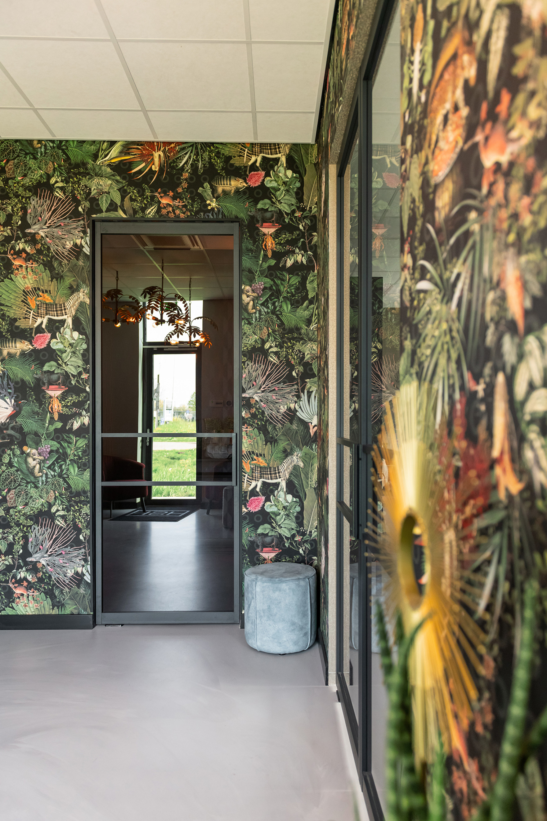 maatwerk taatsdeur met rookglas GewoonGers