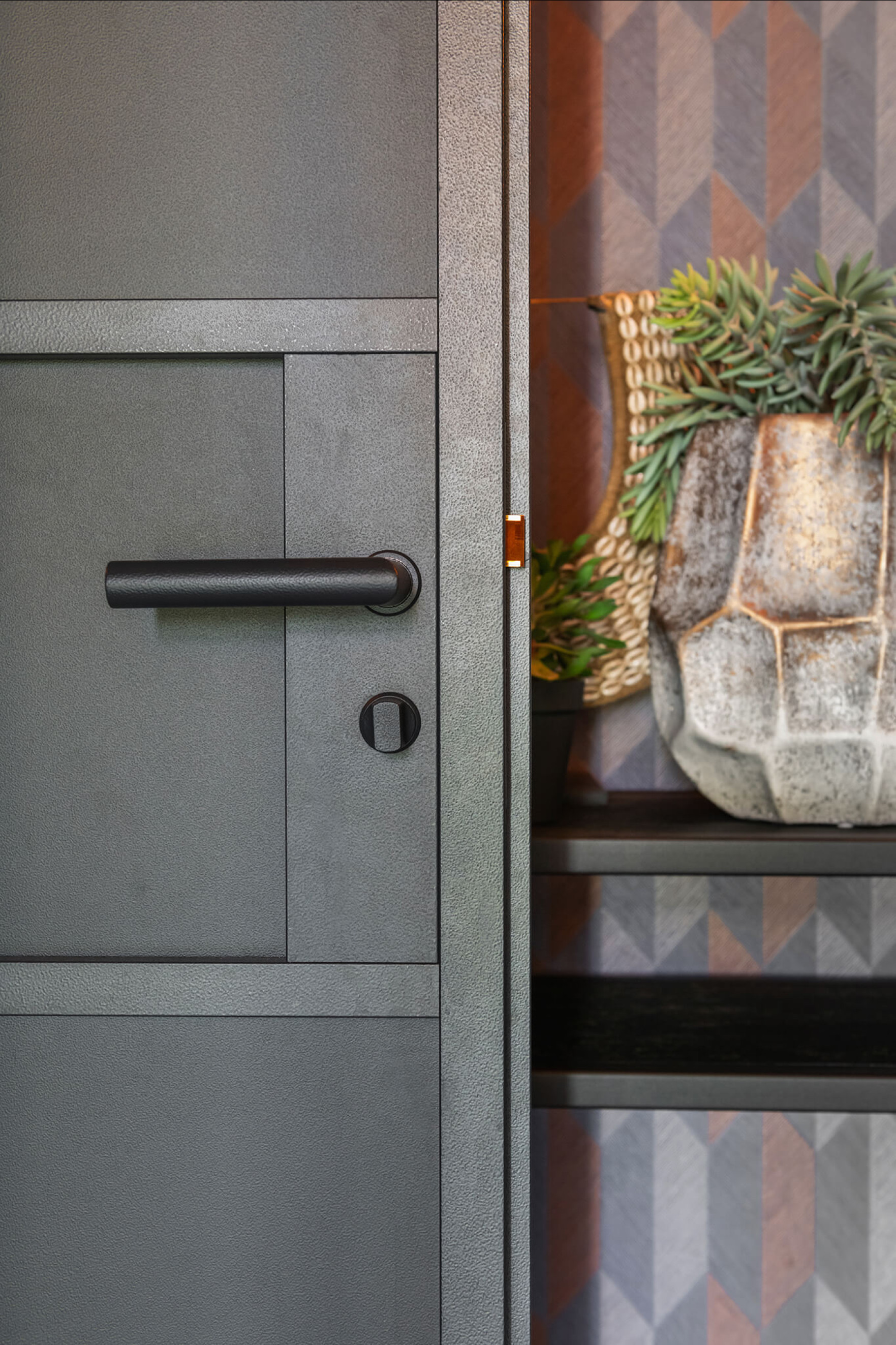 zwarte binnendeur toiletdeur GewoonGers