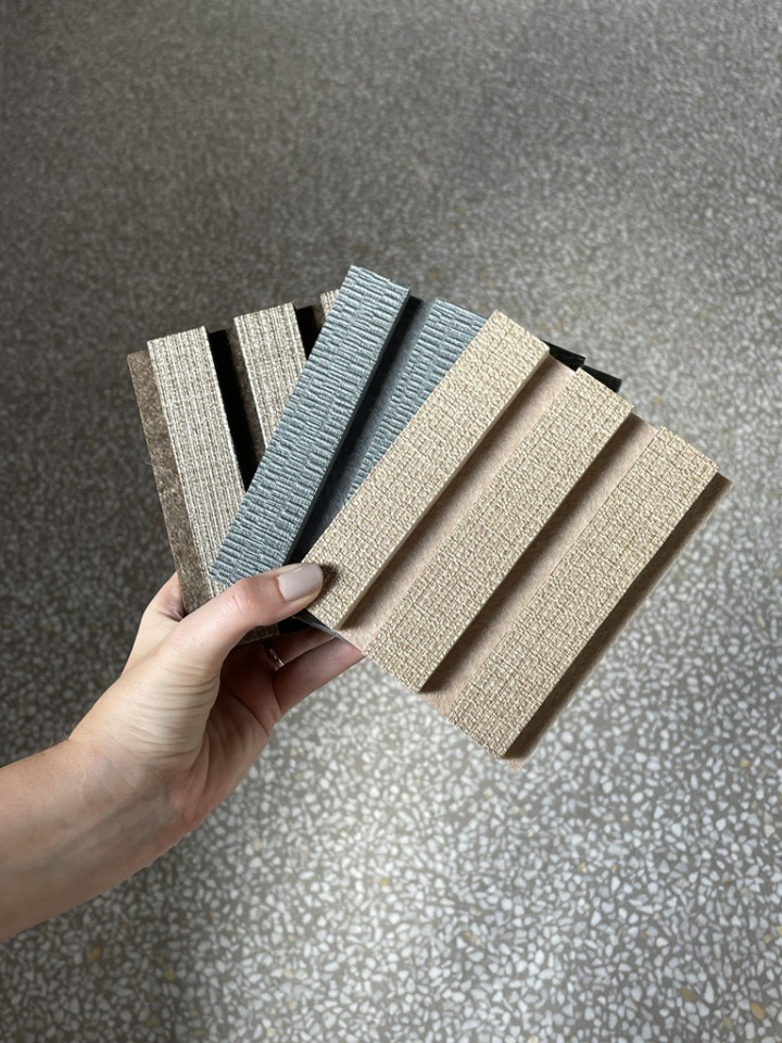 akoestische panelen met kleur van GewoonGers luxe behang wandbekleding vilt