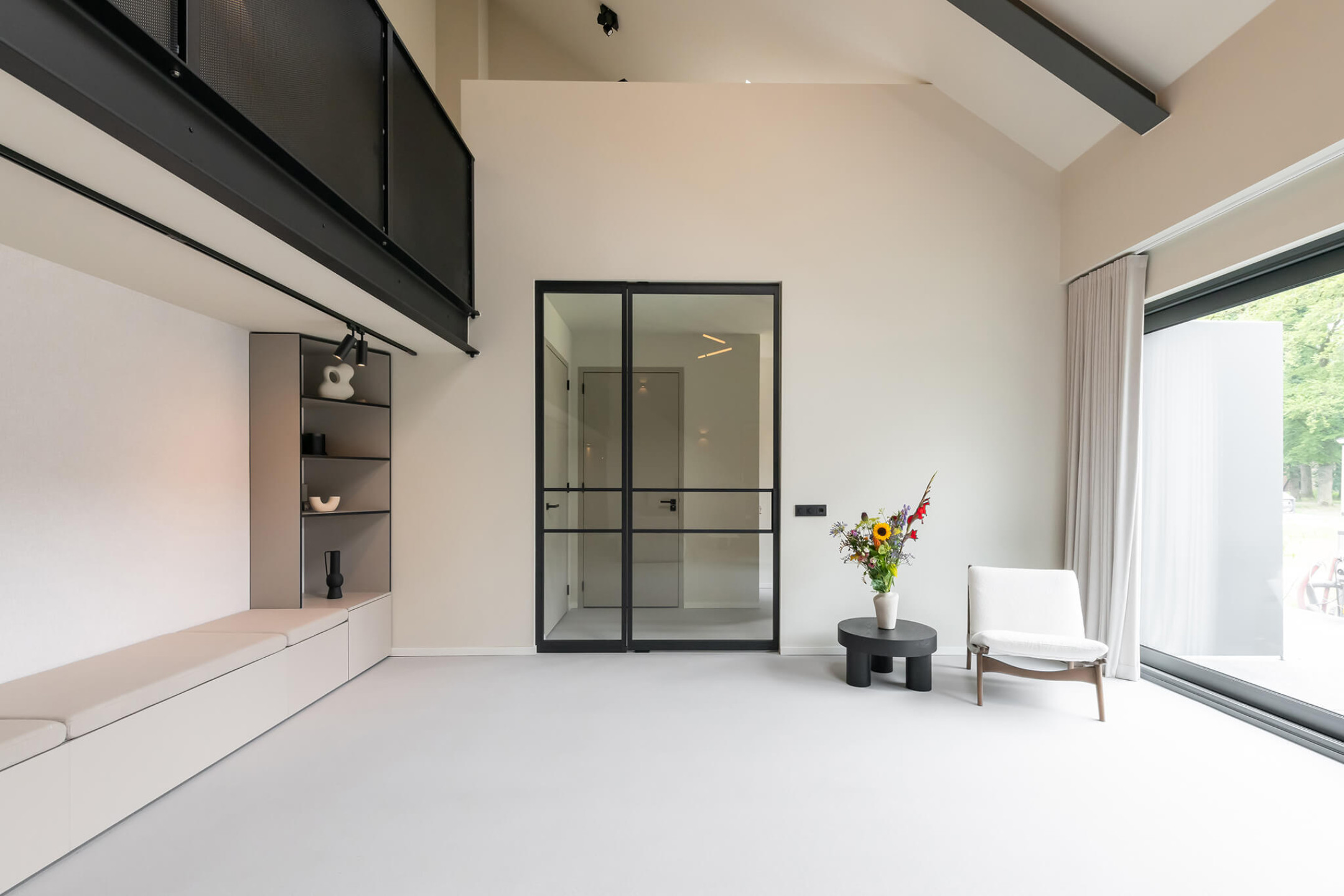 zwarte taatsdeur met glas GewoonGers