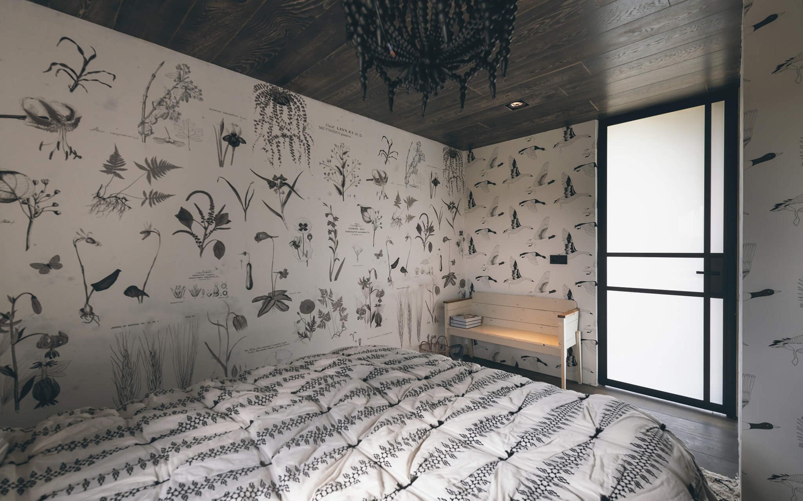 stalen deur melkglas GewoonGers