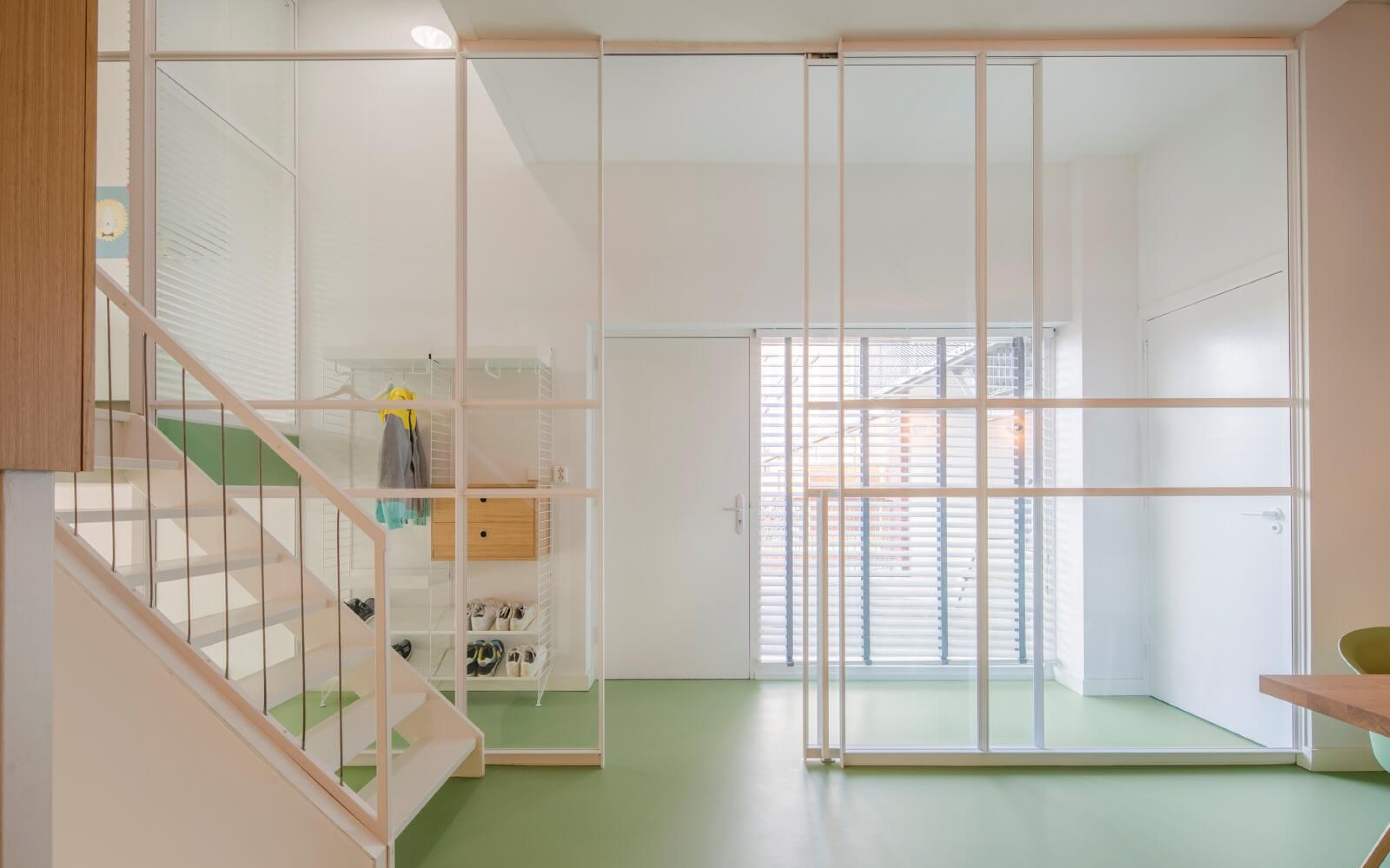 witte stalen deur GewoonGers