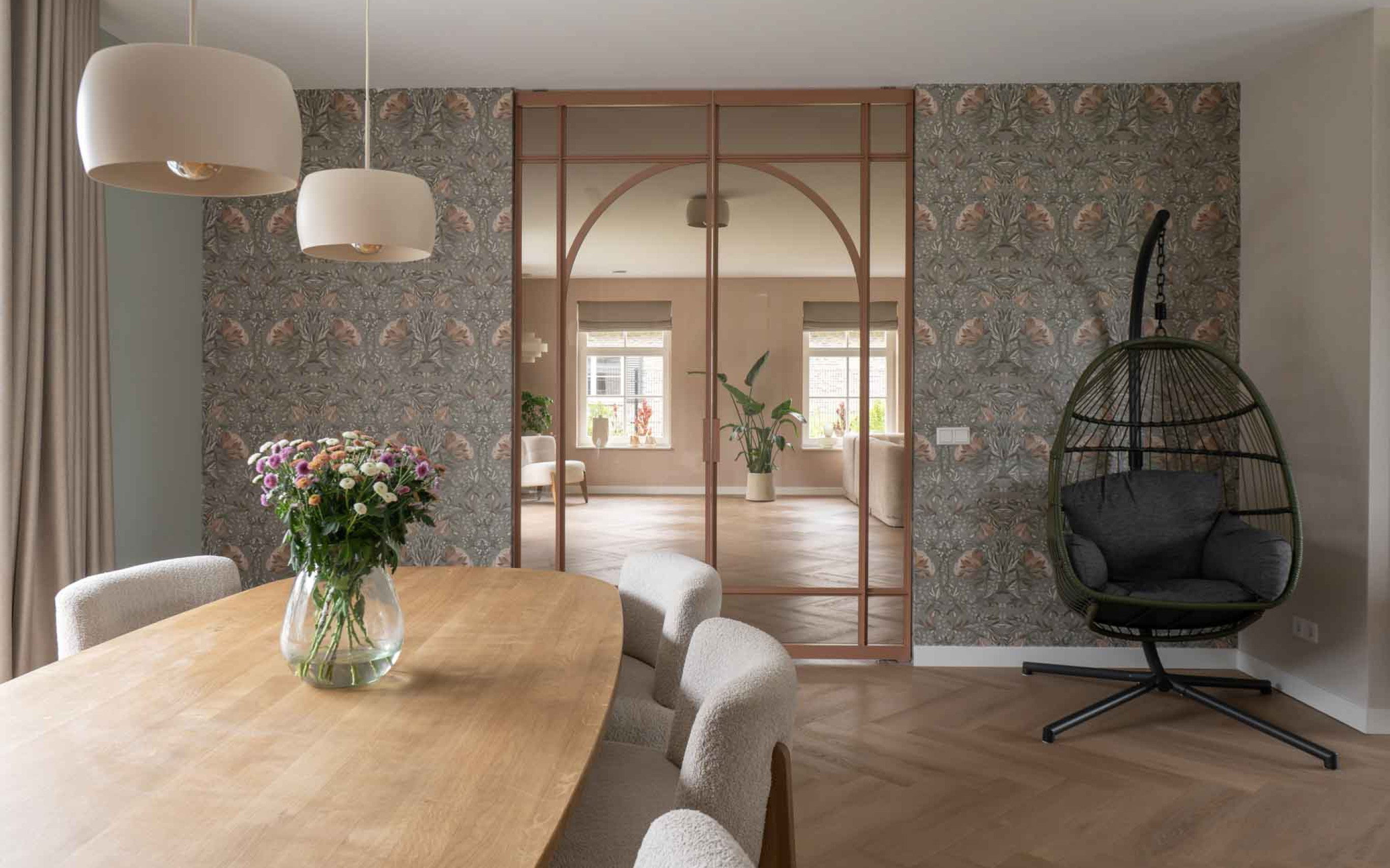 GewoonGers dubbele taatsdeur met rond design stalen deuren