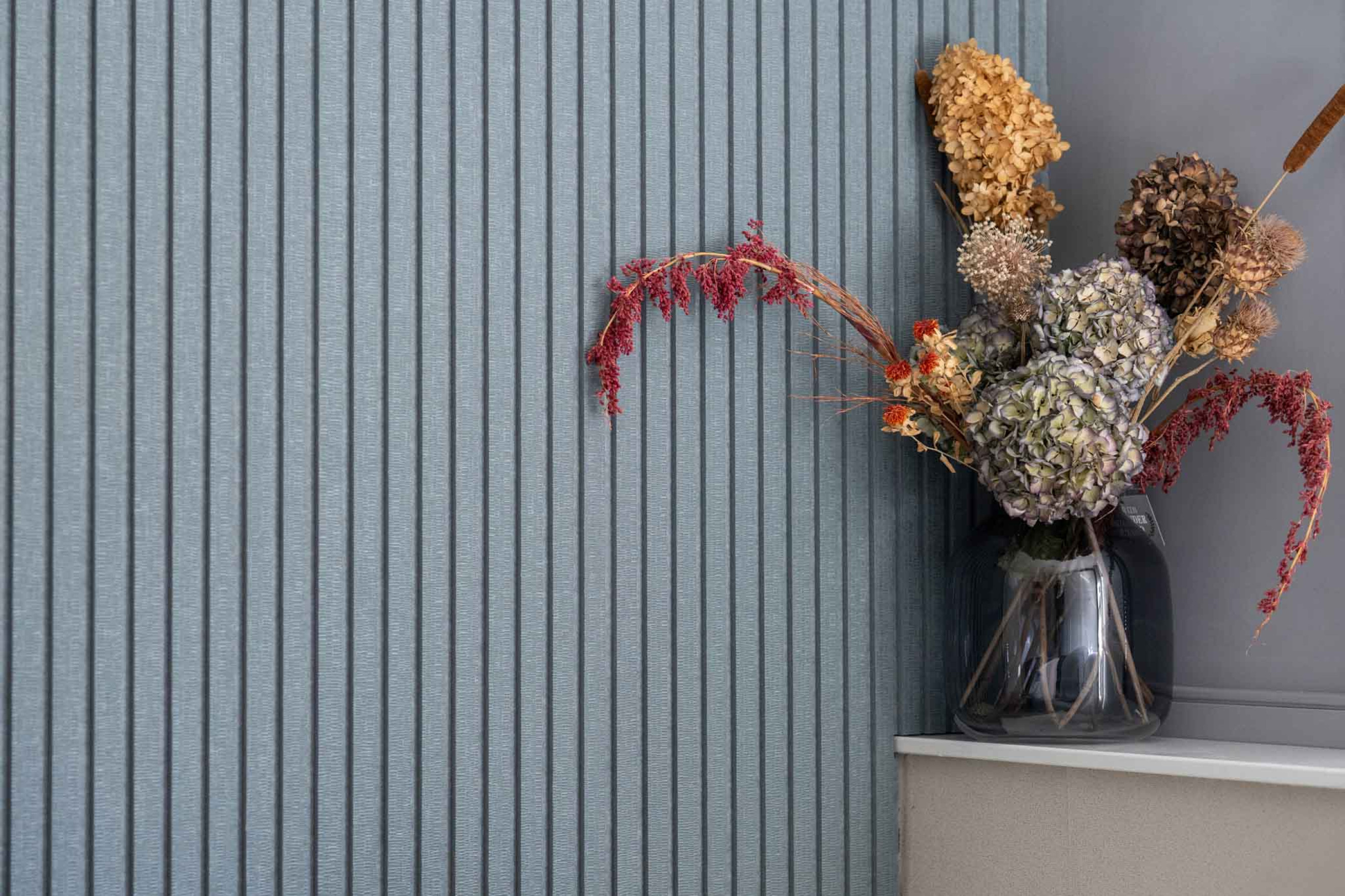 akoestisch wandpaneel blauw lattenwand akupanel GewoonGers