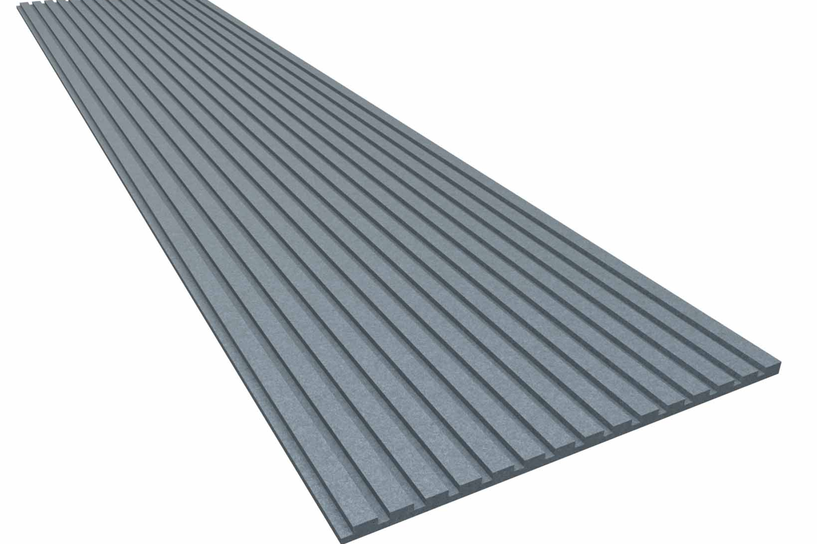 GewoonGers akoestisch paneel met grijsblauw vilt voor betere akoestiek in je interieur