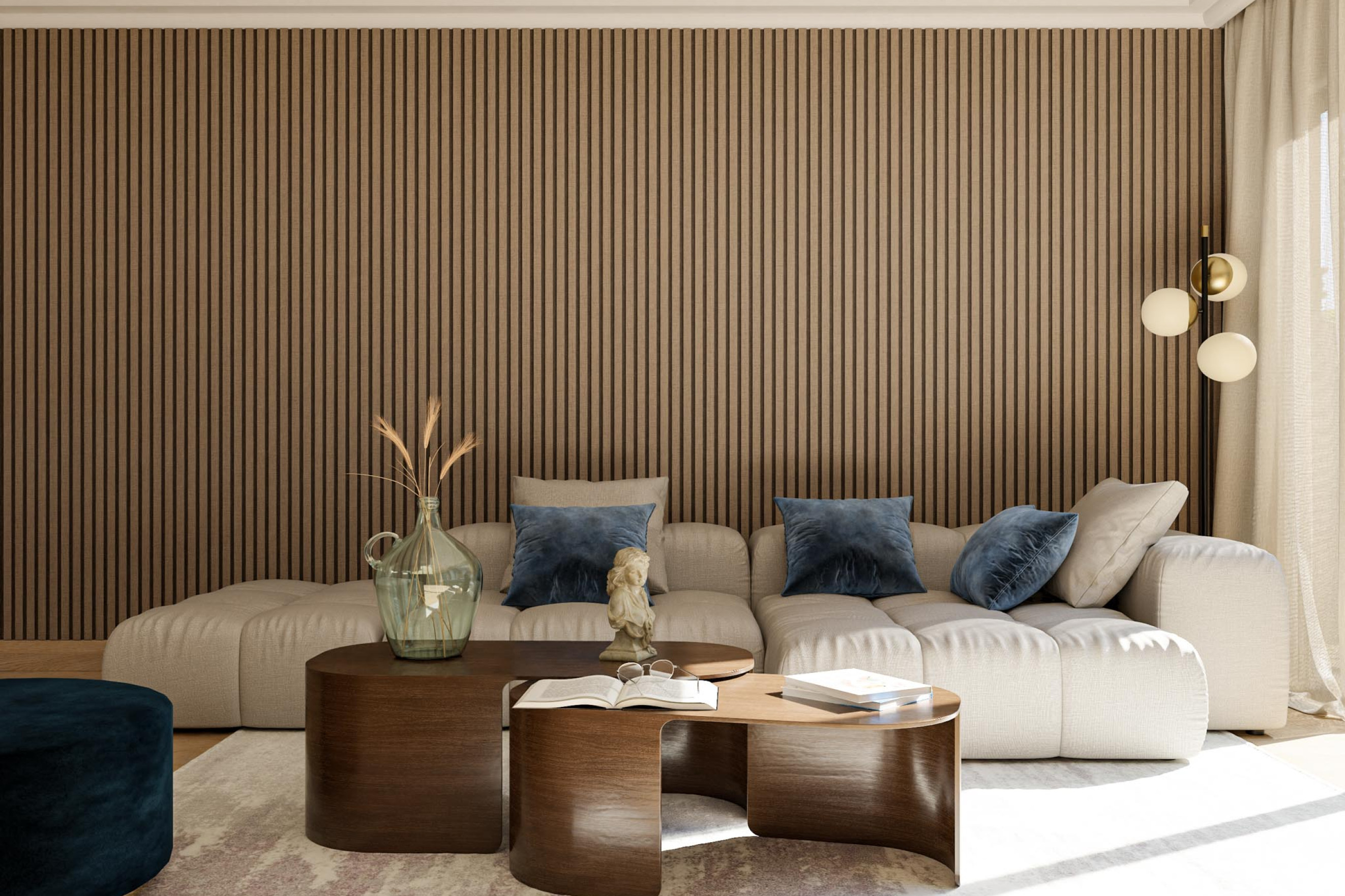 nieuwbouw akoestiek verbeteren interieur met akoestische panelen wandpaneel GewoonGers