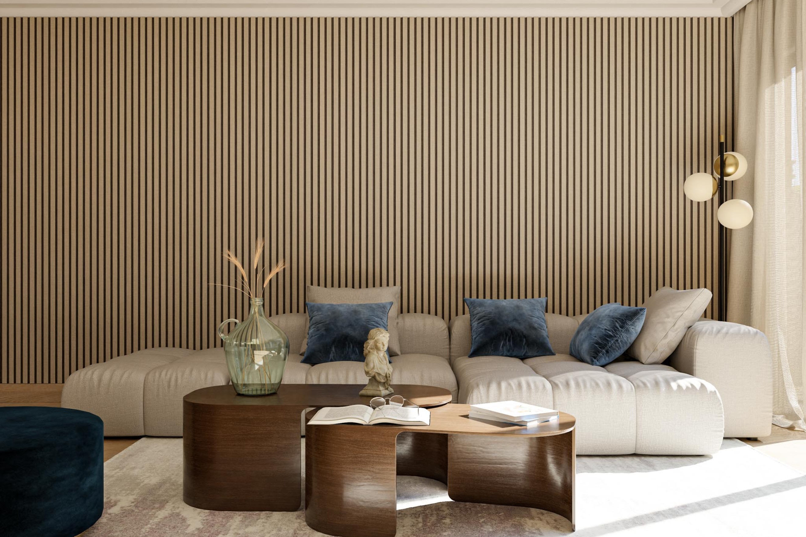 nieuwbouw akoestiek verbeteren interieur met akoestische panelen wandpaneel GewoonGers