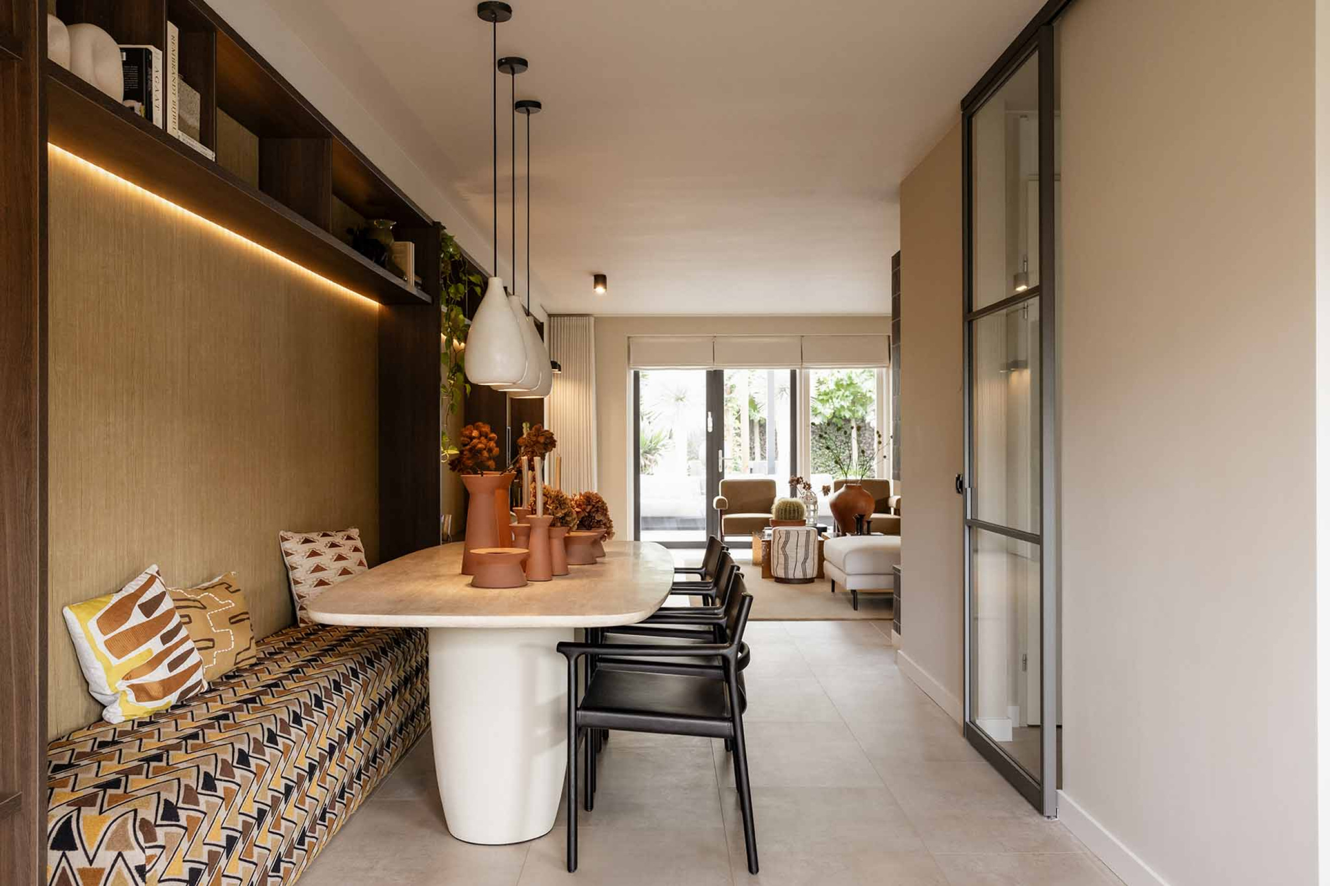 vt wonen interieur met gewoon gers schuifdeur