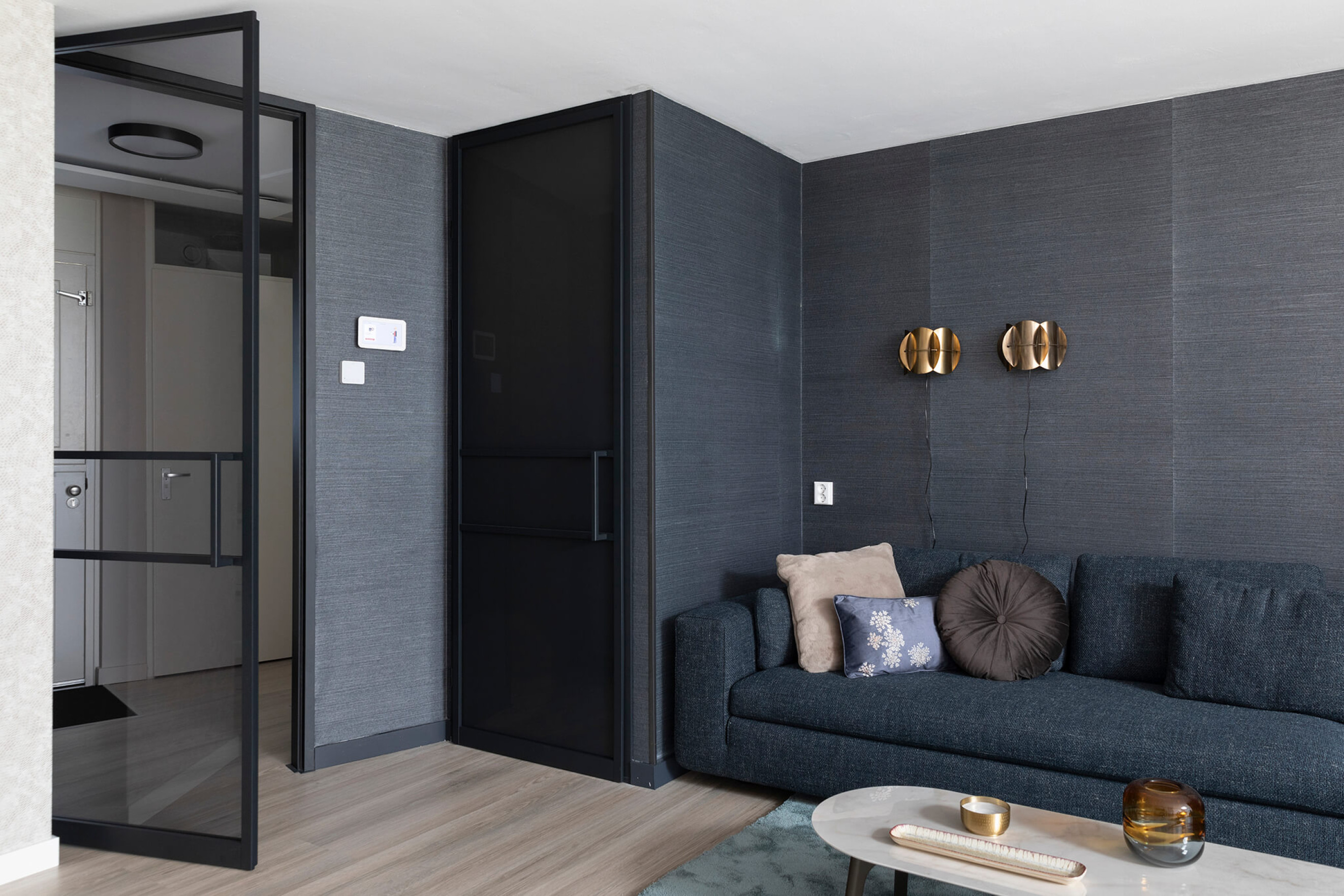 vtwonen deur tot plafond rookglas gewoongers