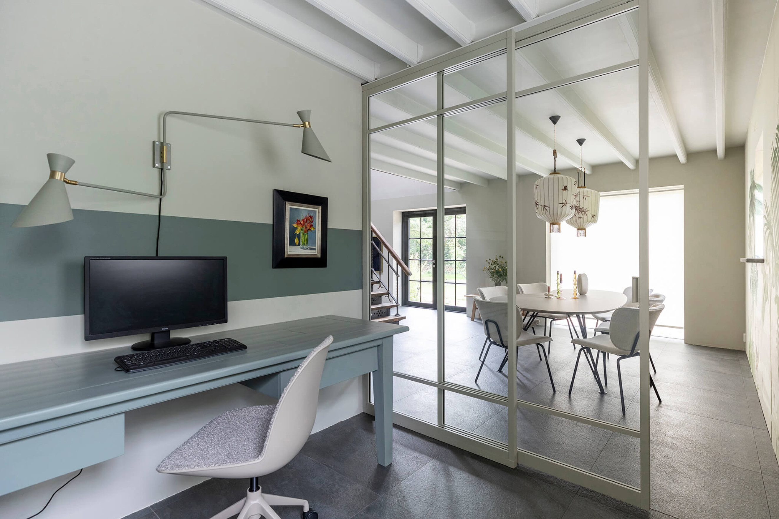 thuiswerk kantoor schuifwand gers