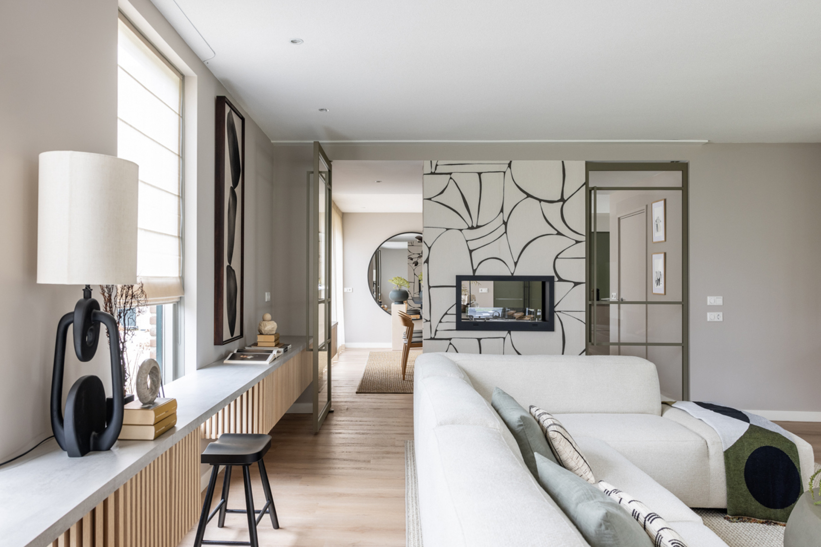olijf groene taatsdeuren met glas vtwonen WVOJH VT wonen