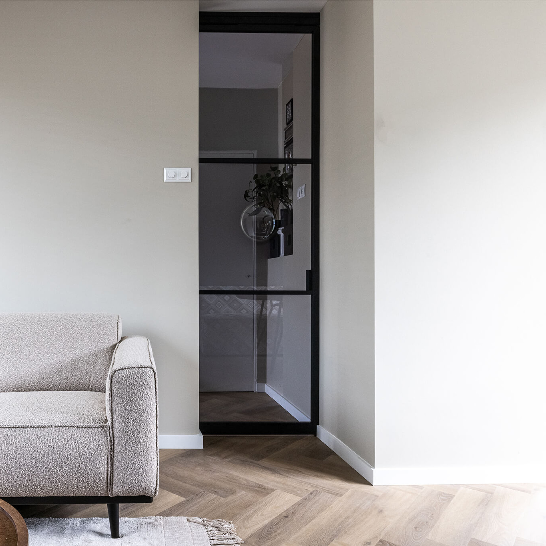 aluminium schuifdeur rookglas Gewoon Gers