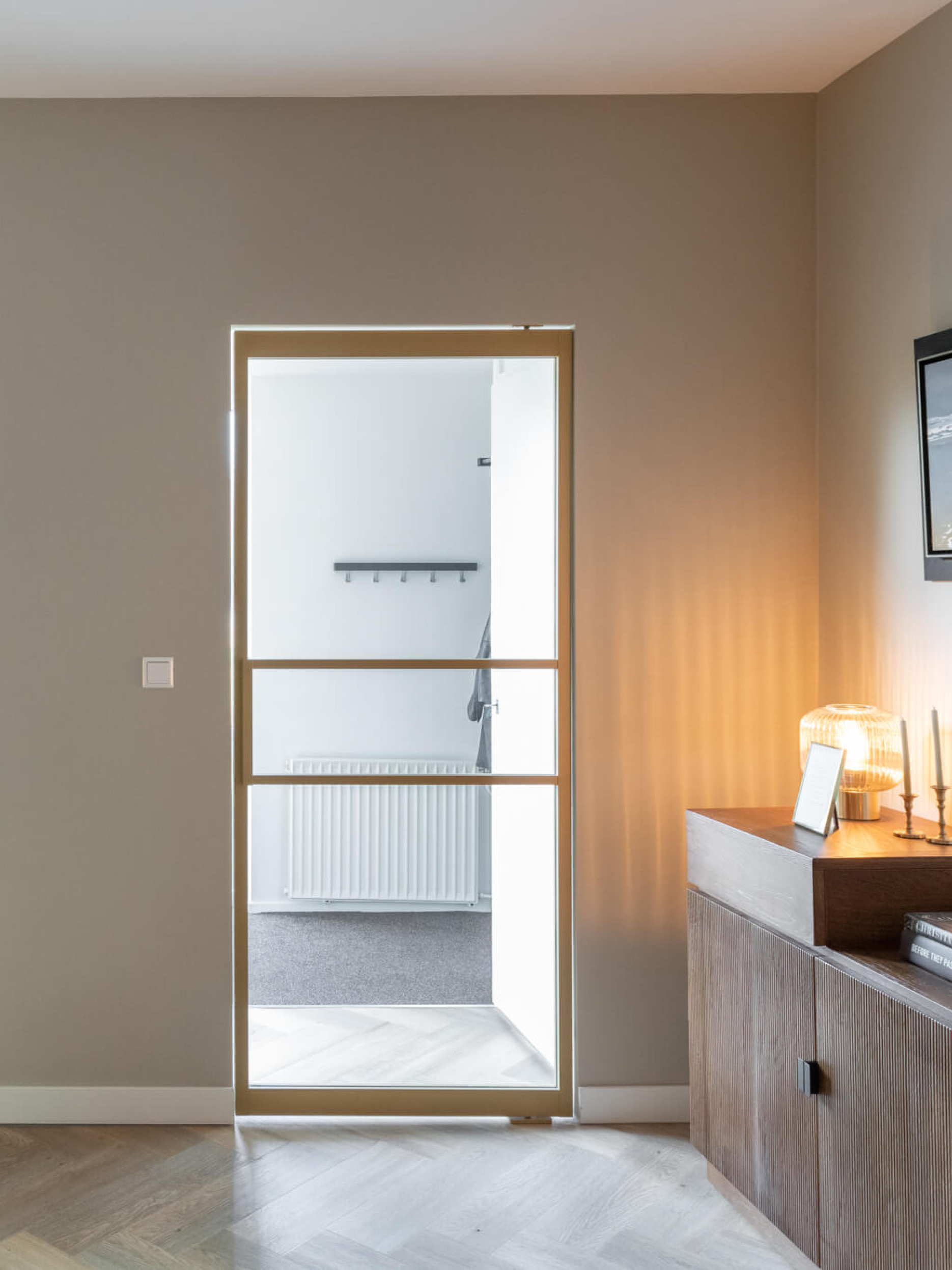 gouden taatsdeur met glas Gewoon Gers