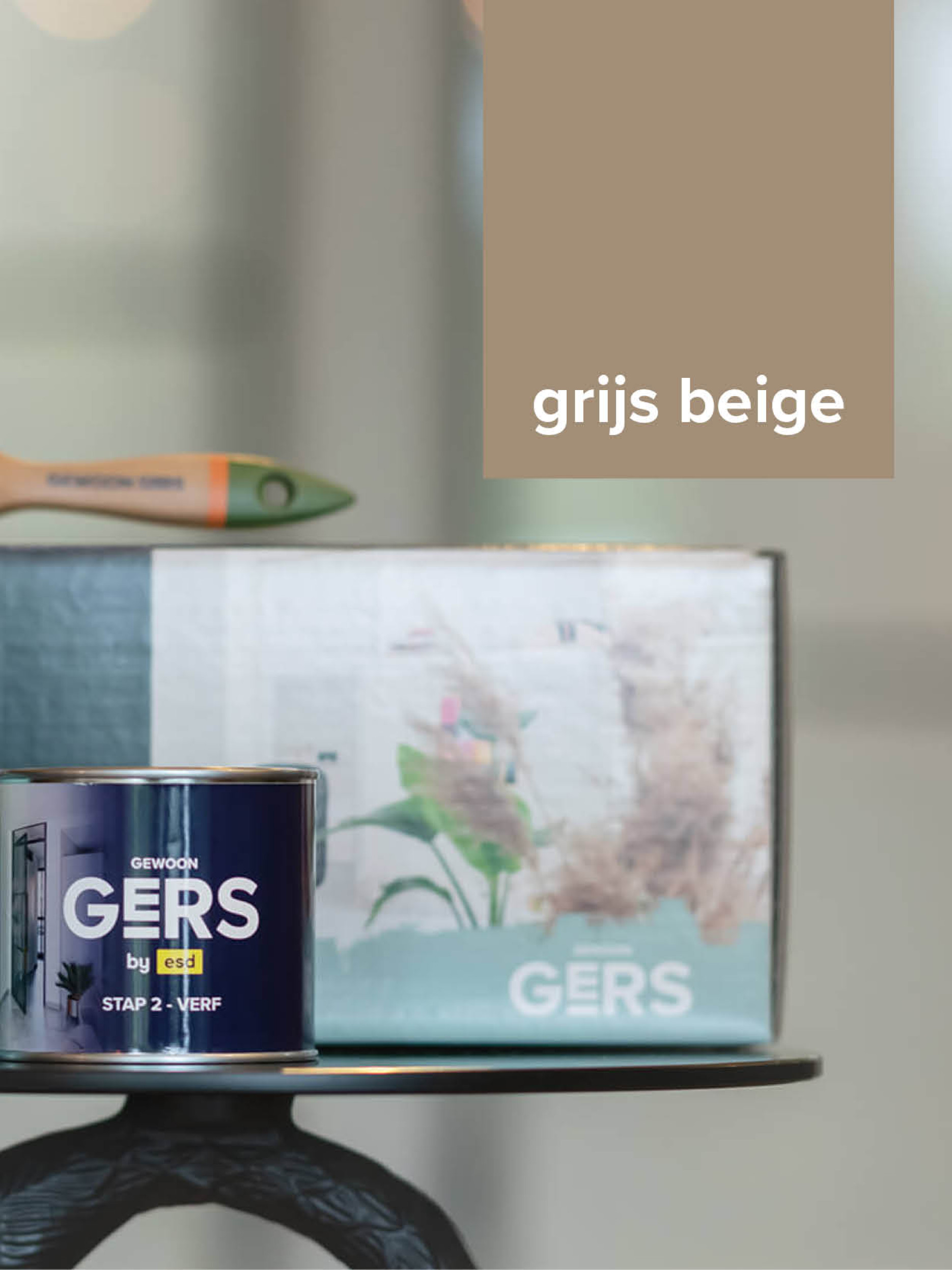 GewoonGers verfset voor deurkozijnen grijs beige