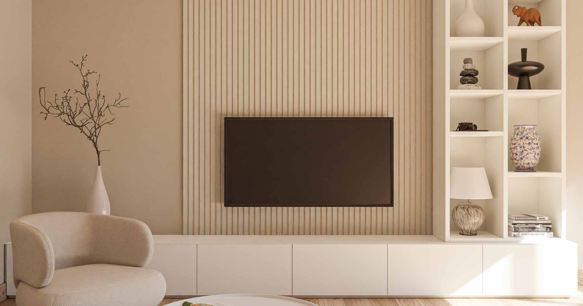 Panelen Program Tv Wandpaneel tv | bestel lattenwand online - GewoonGers
